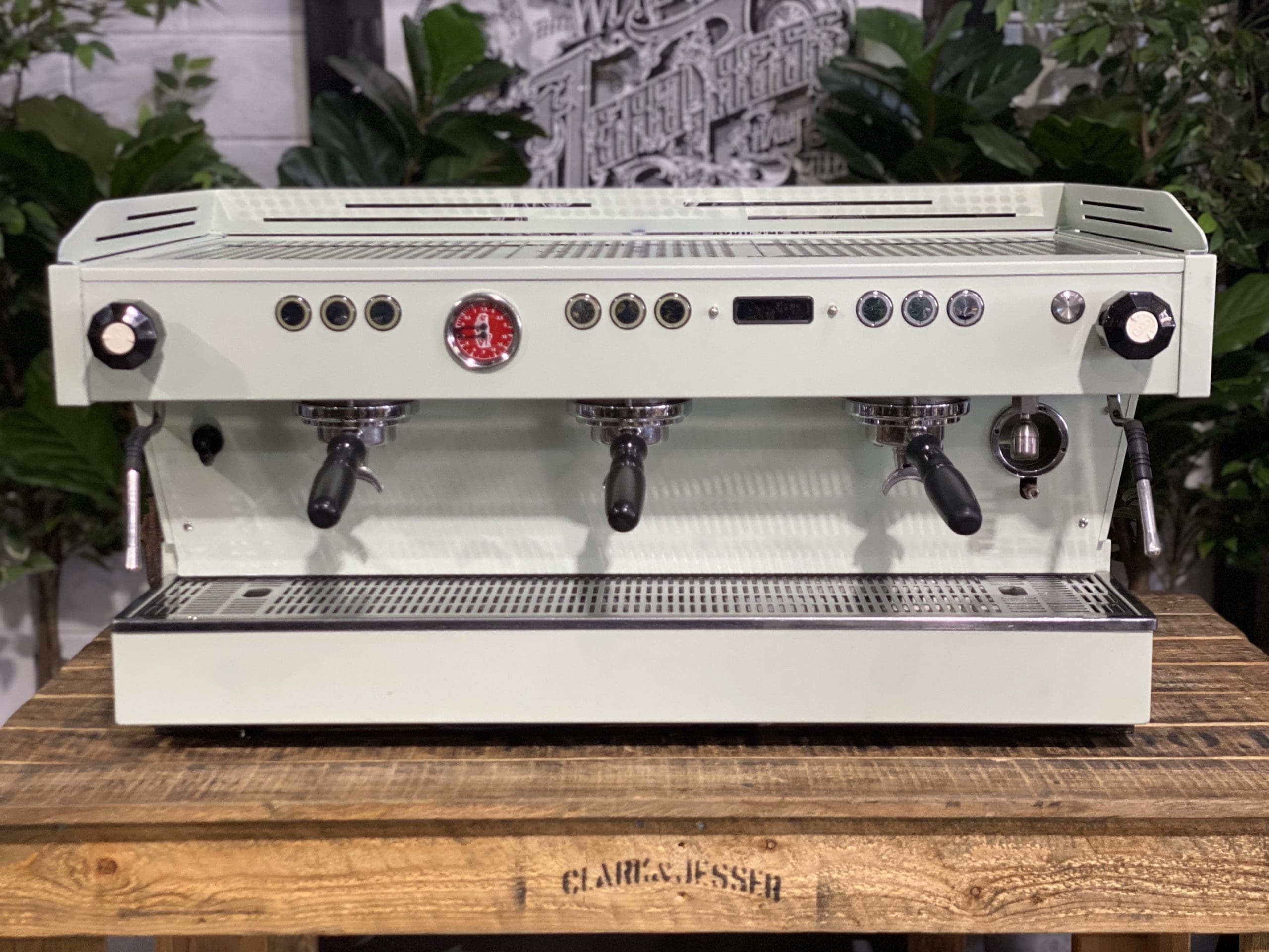 La Marzocco Linea PB 3 Group Matcha Green Espresso Coffee Machine - Used