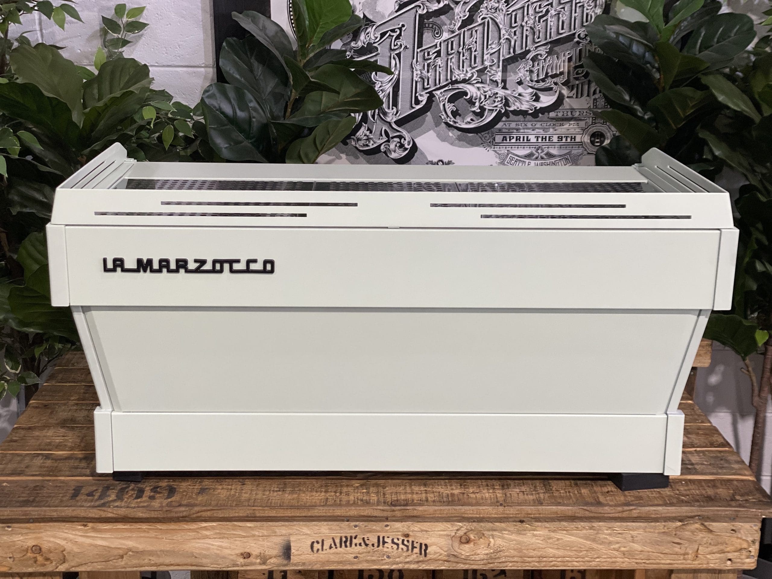 La Marzocco Linea PB 3 Group Matcha Green Espresso Coffee Machine - Used