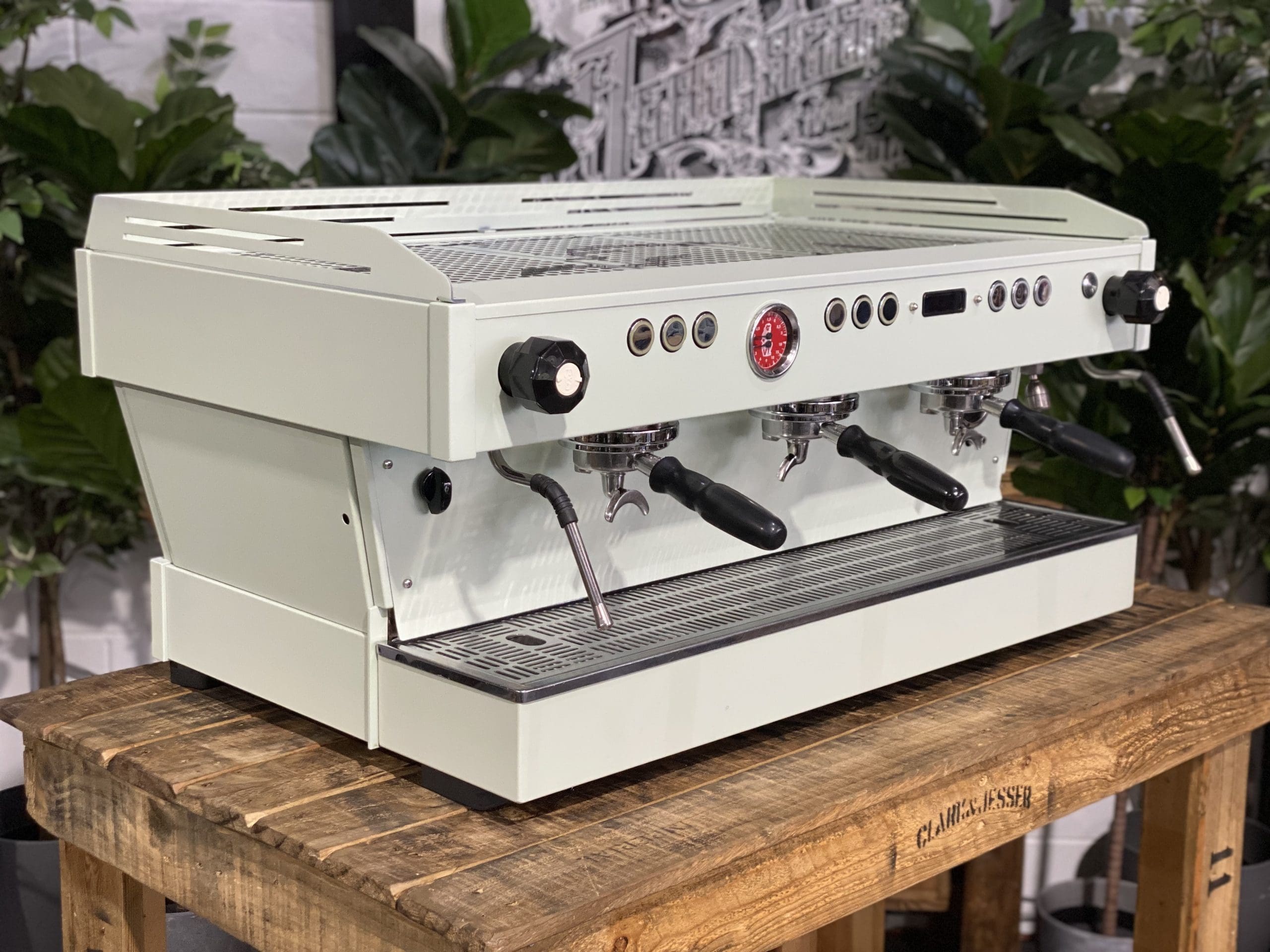 La Marzocco Linea PB 3 Group Matcha Green Espresso Coffee Machine - Used