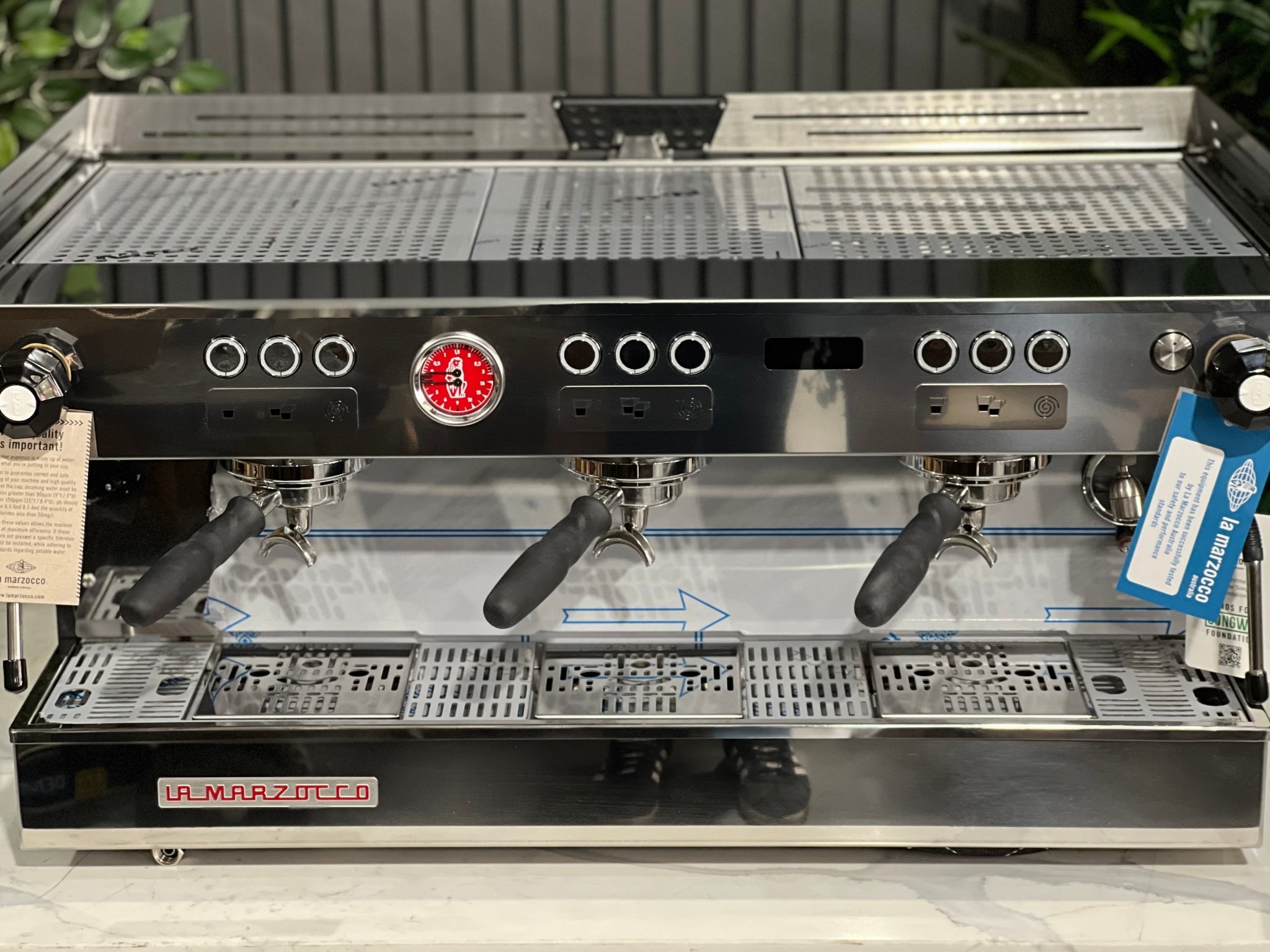 La Marzocco Linea PB ABR 3 Group Coffee Machine Stainless - New