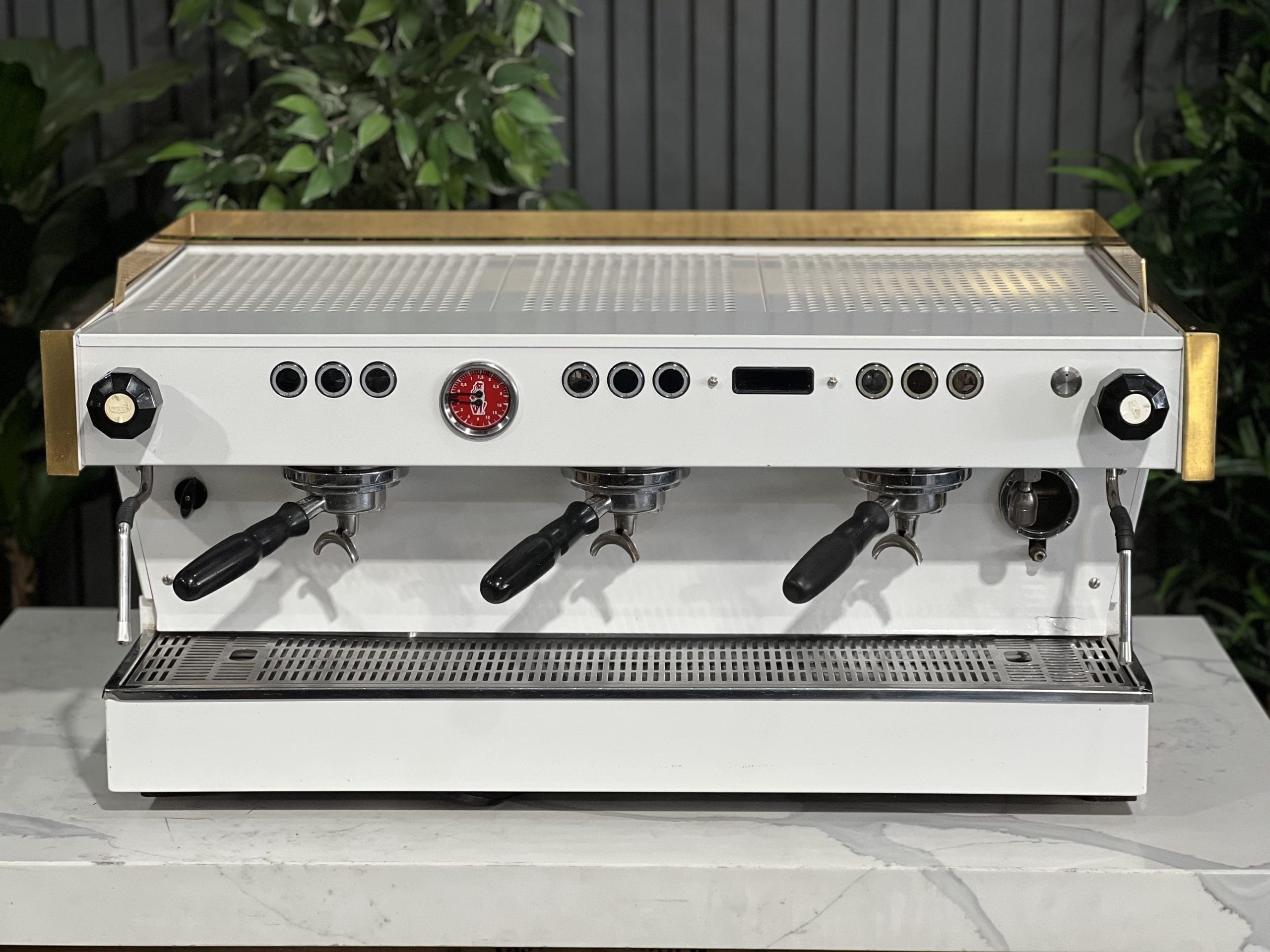 La Marzocco Linea PB 3 Group White & Gold - Used
