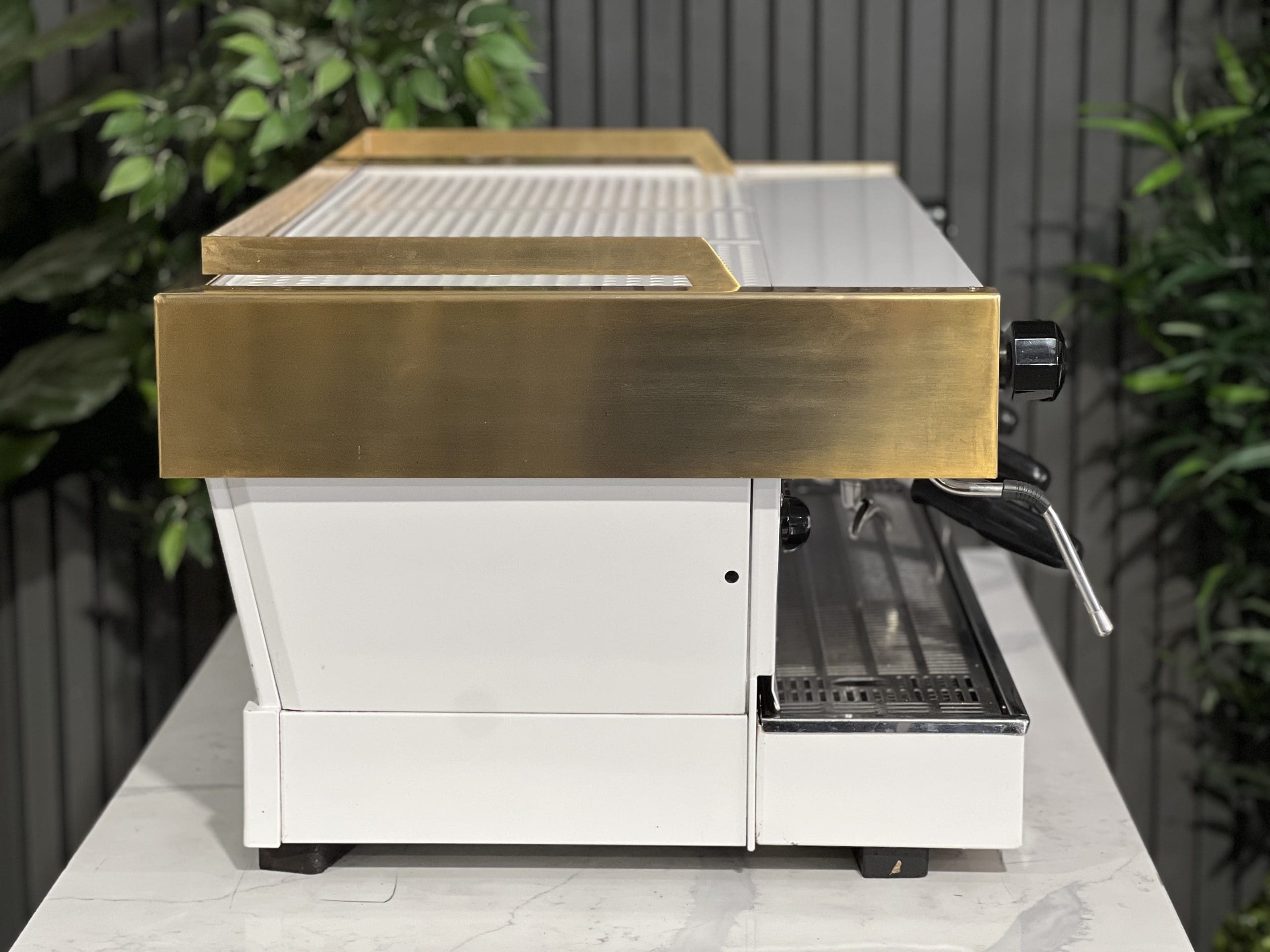 La Marzocco Linea PB 3 Group White & Gold - Used