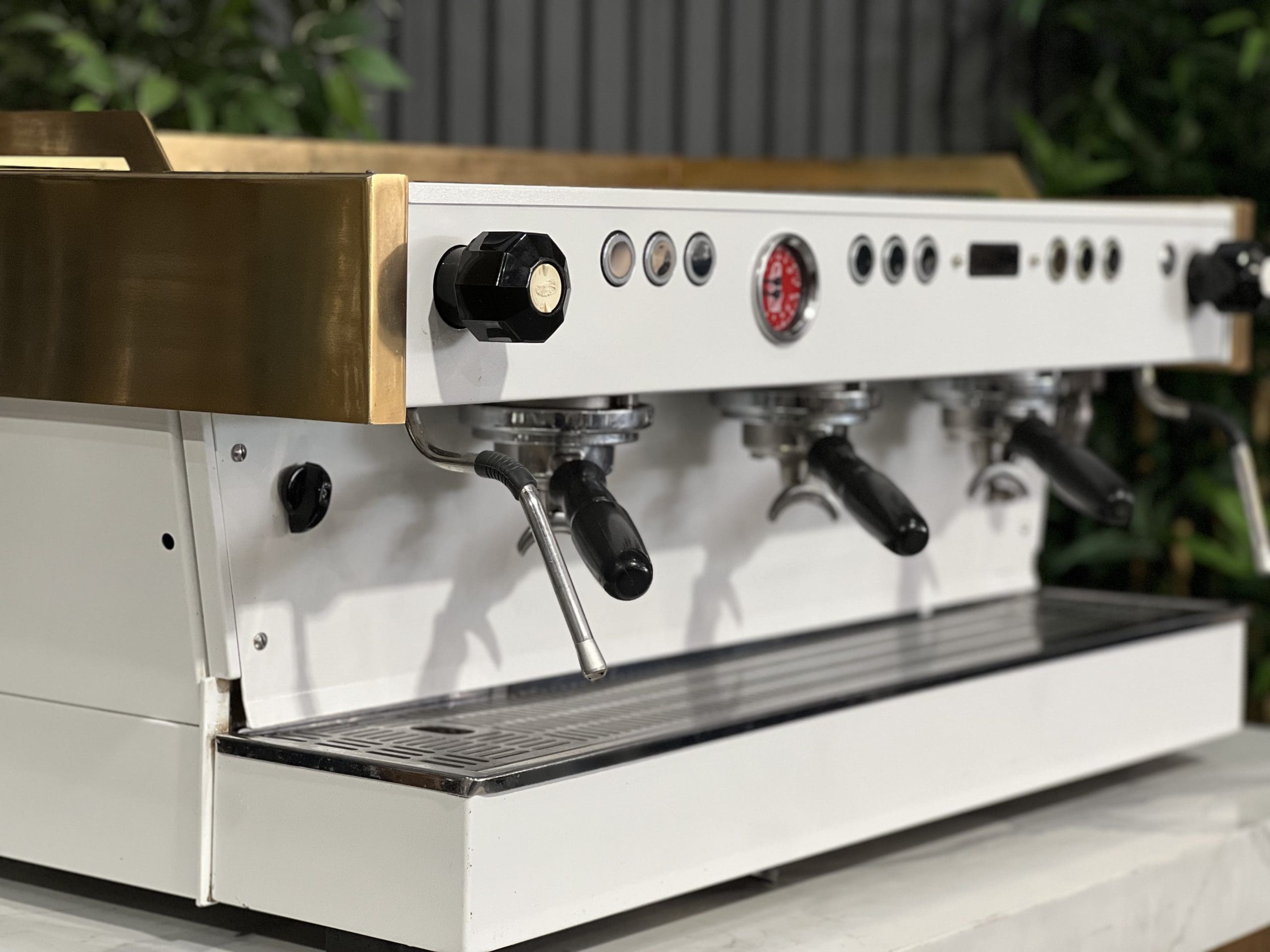La Marzocco Linea PB 3 Group White & Gold - Used
