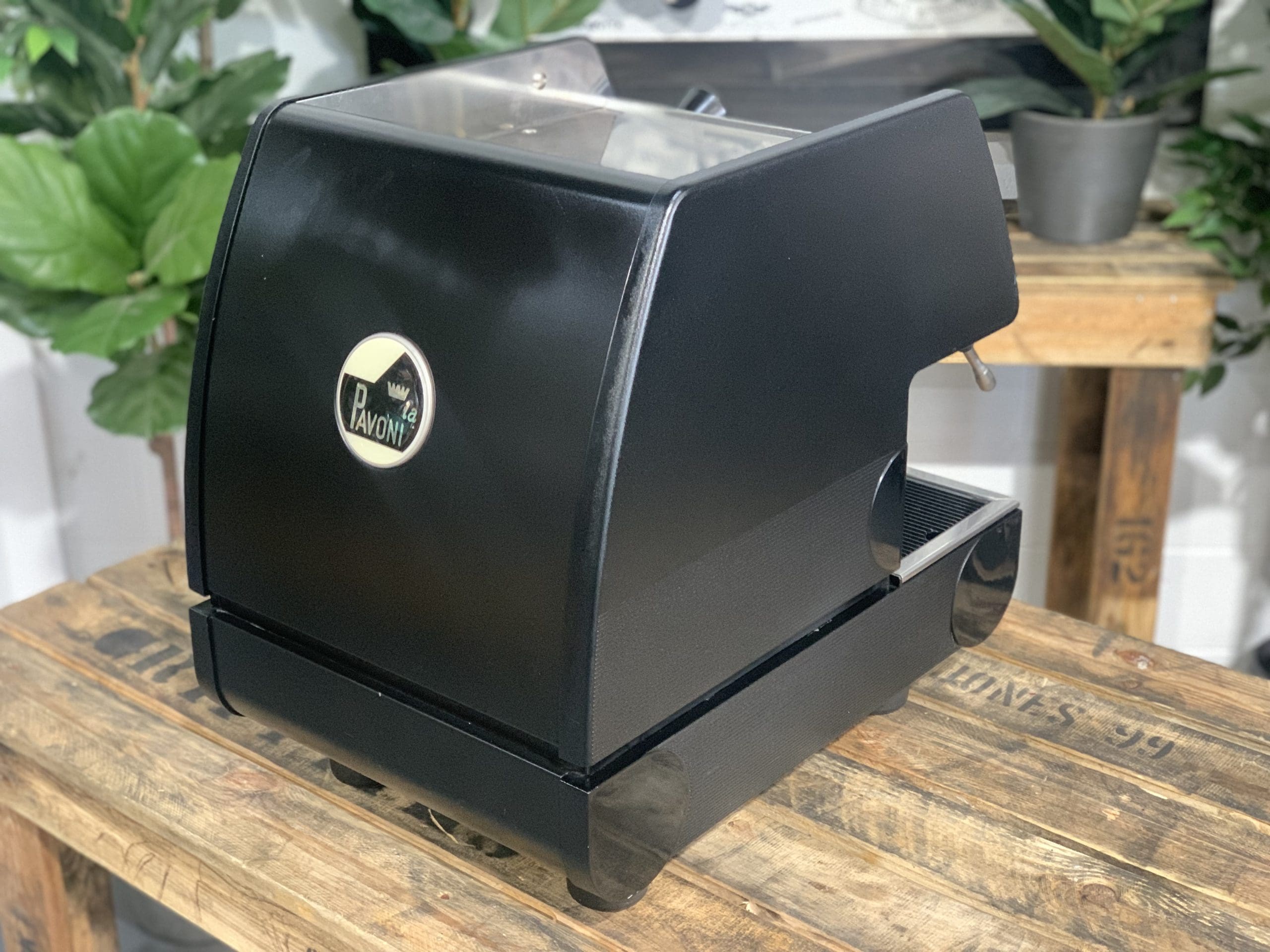 La Pavoni Tipo Pub 1 Group Black Espresso Coffee Machine - Used