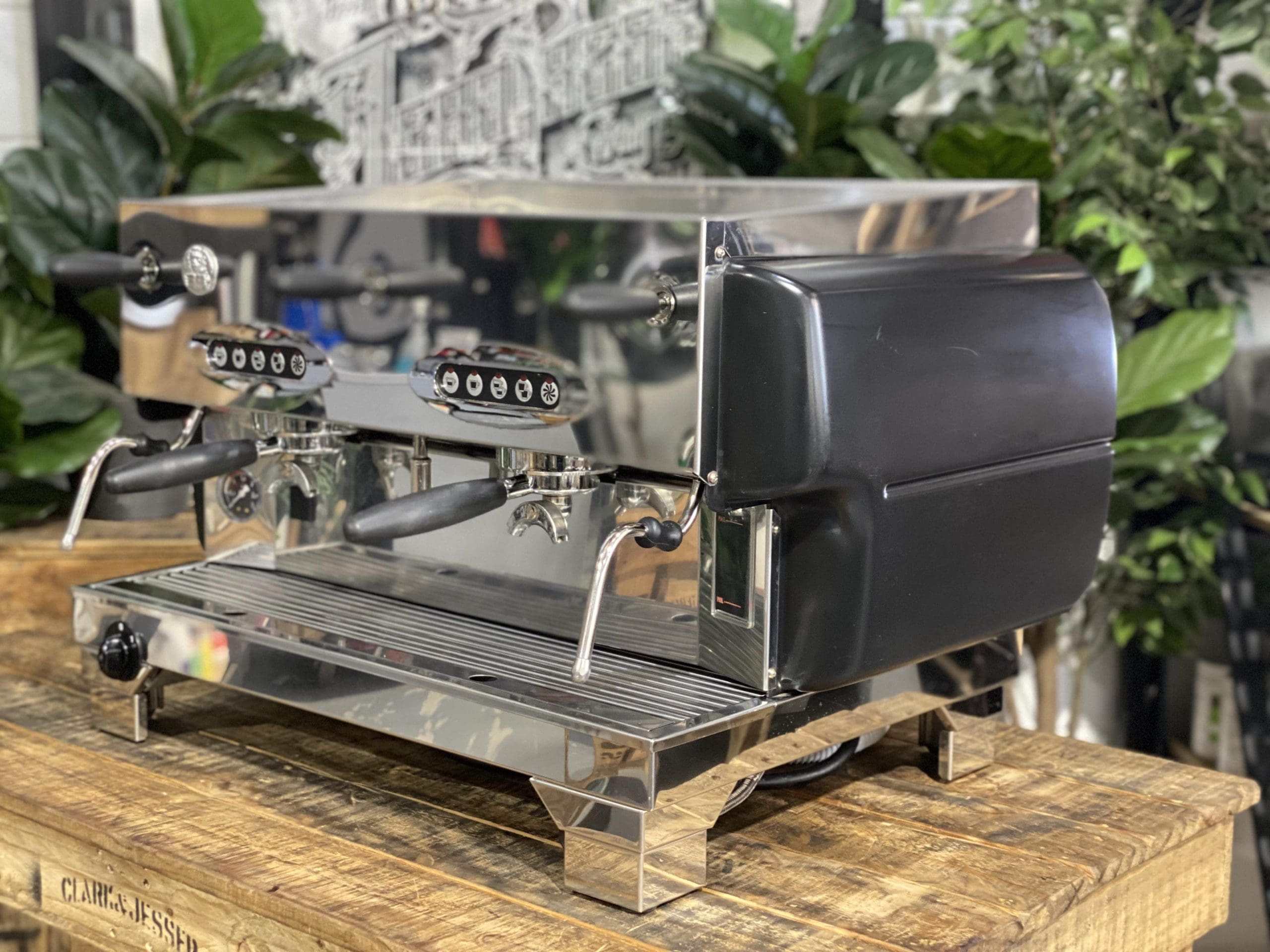 La San Marco 80E Liscea 2 Group Matte Black - Used