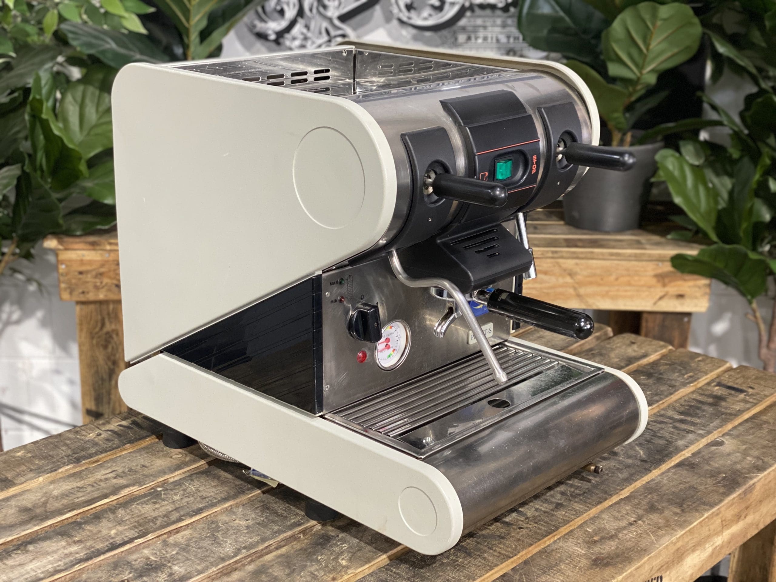 La San Marco 95 Pract-S Semi-Automatic 1 Group Grey Espresso Coffee Machine - Used