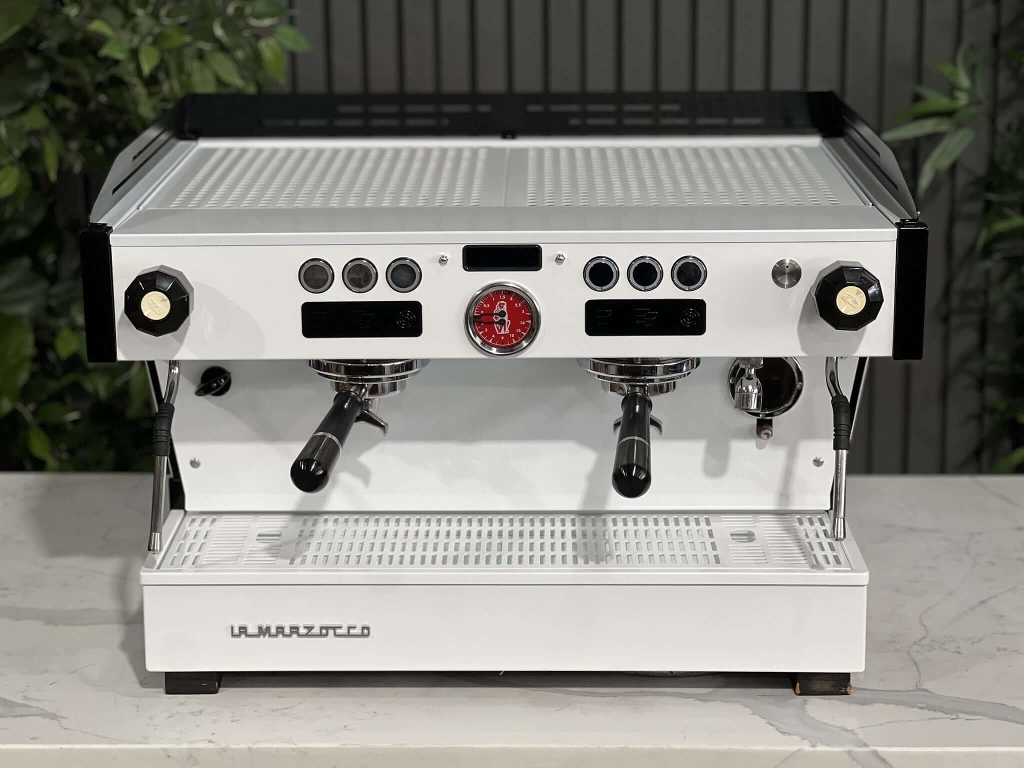 La Marzocco Linea PB 2 group Black & White Pesado Handles - Used
