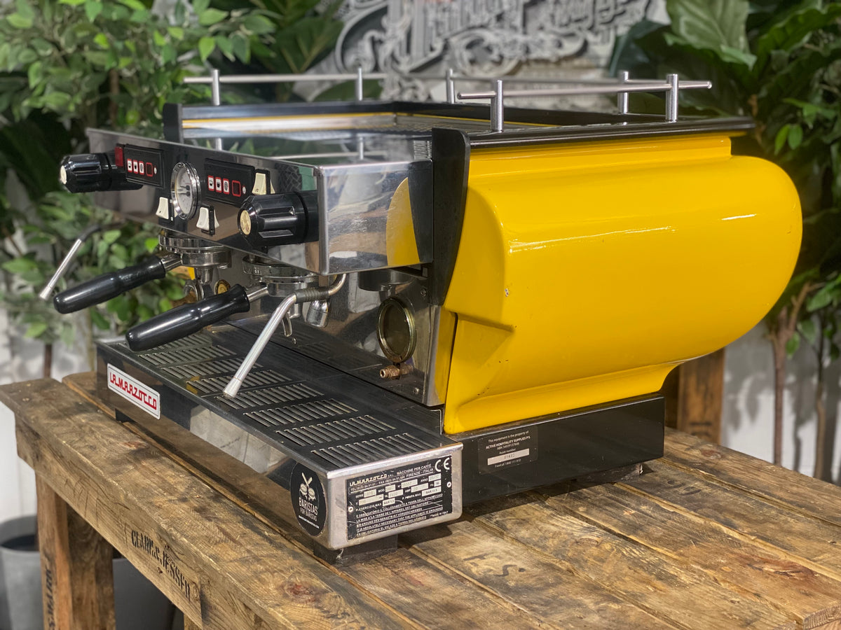 La Marzocco FB70 2 Group Coffee Machine Yellow - Used