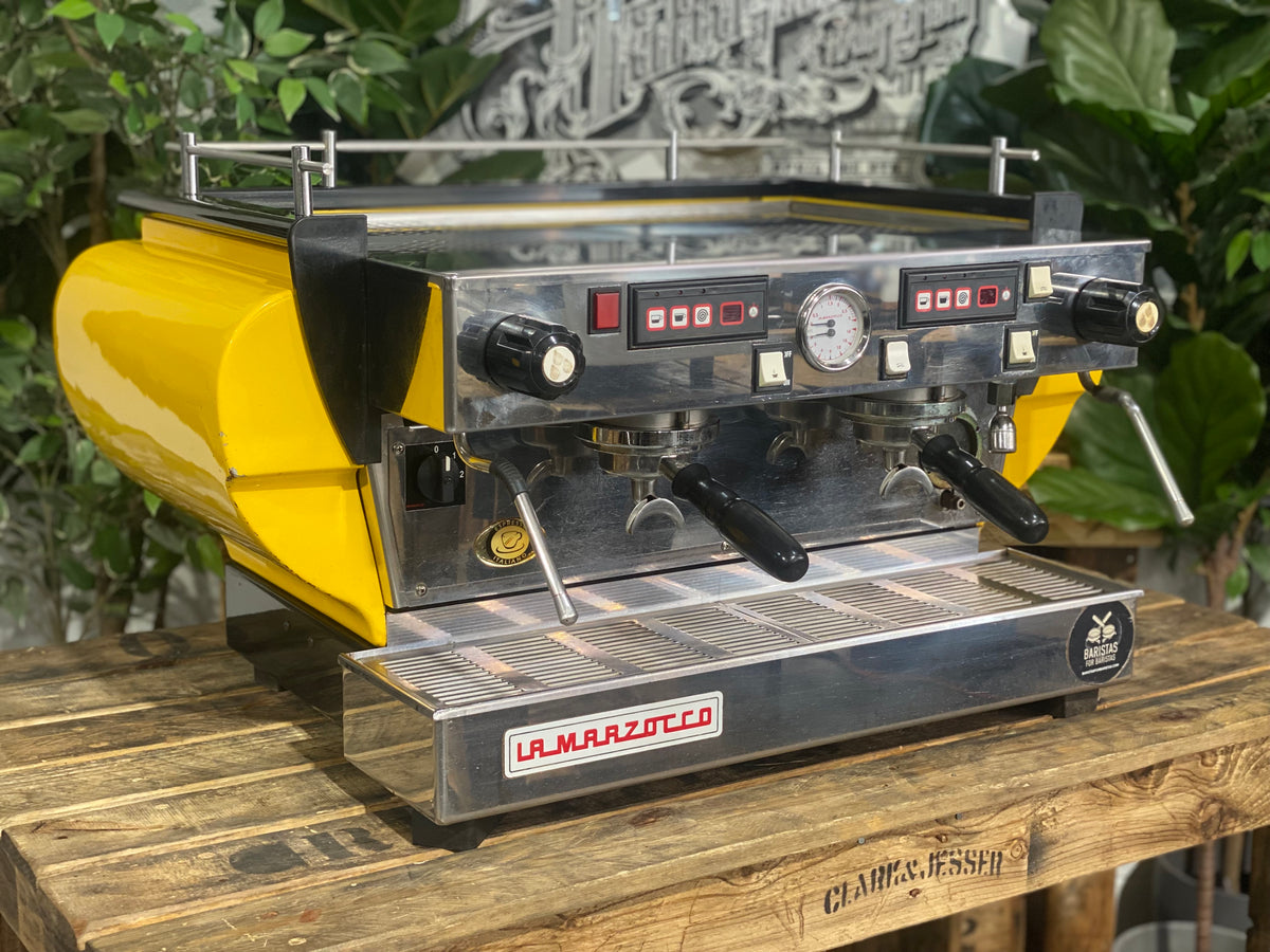 La Marzocco FB70 2 Group Coffee Machine Yellow - Used
