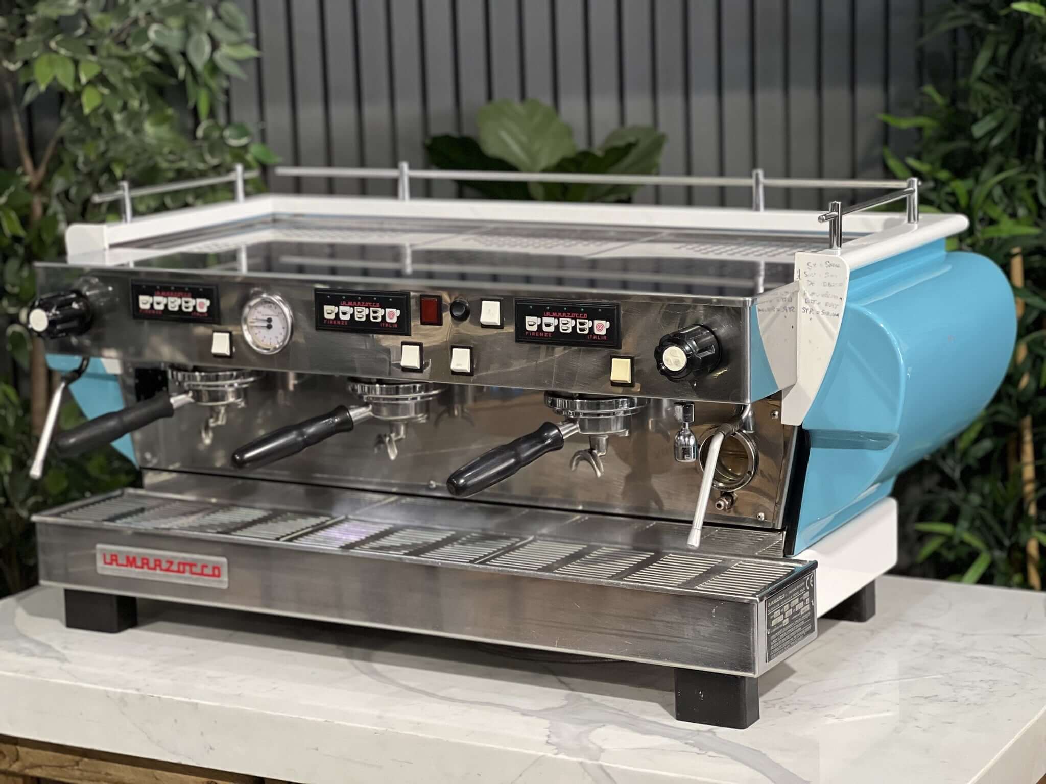 La Marzocco FB70 3 Group Blue & White - Used