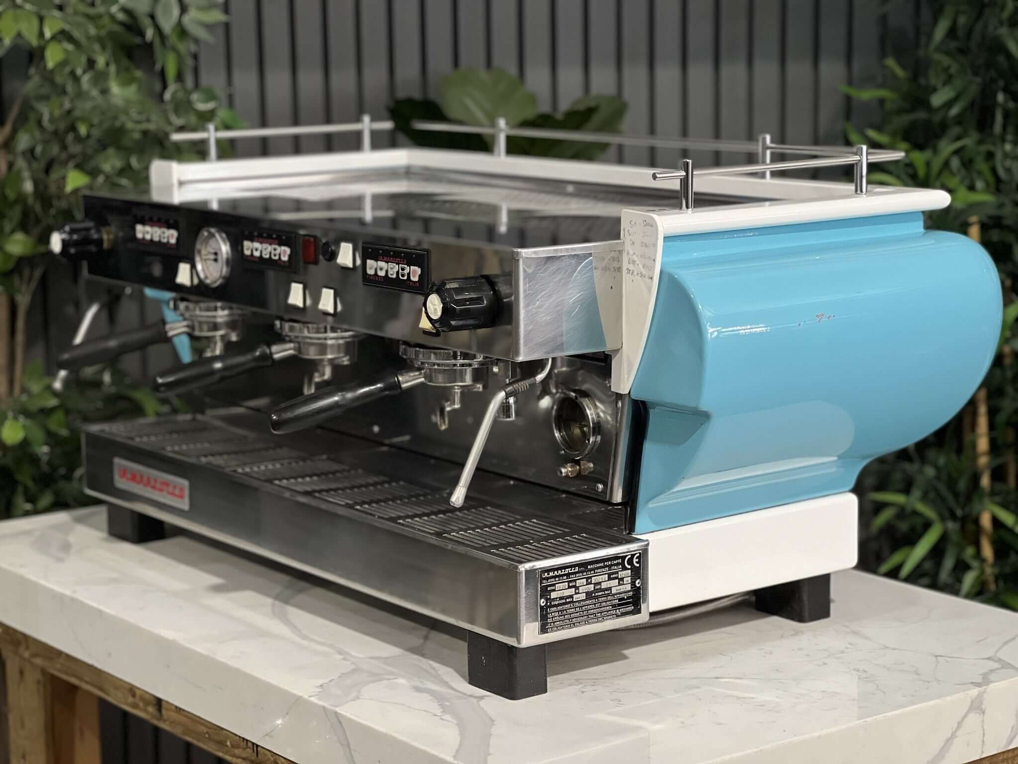 La Marzocco FB70 3 Group Blue & White - Used