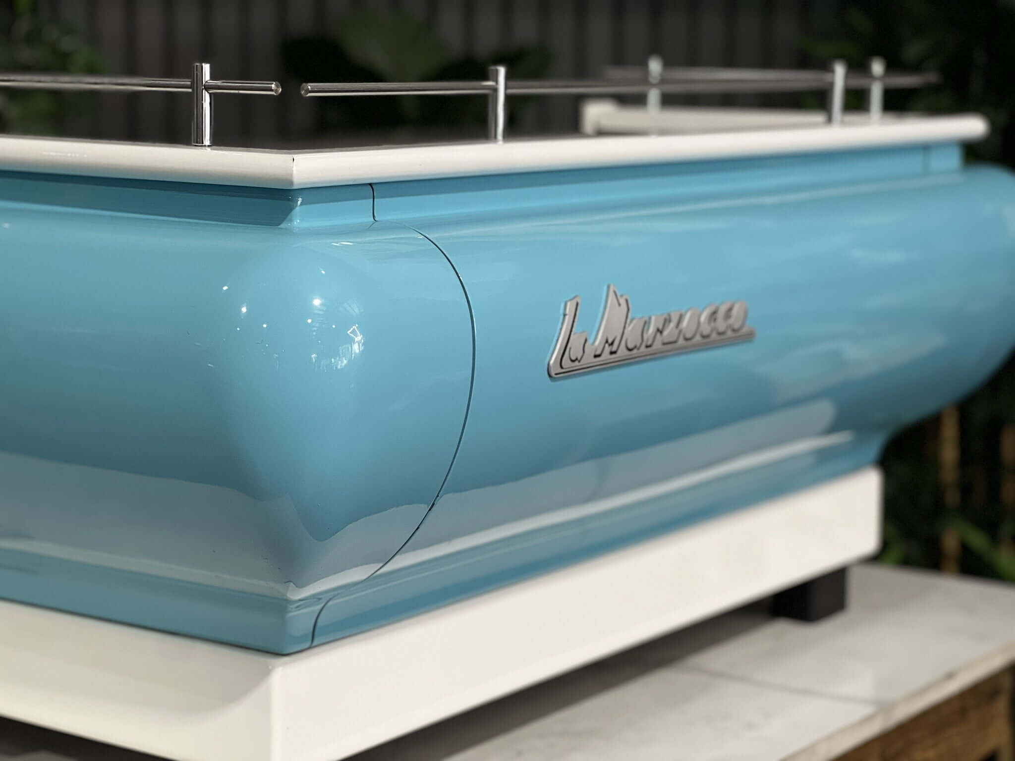 La Marzocco FB70 3 Group Blue & White - Used