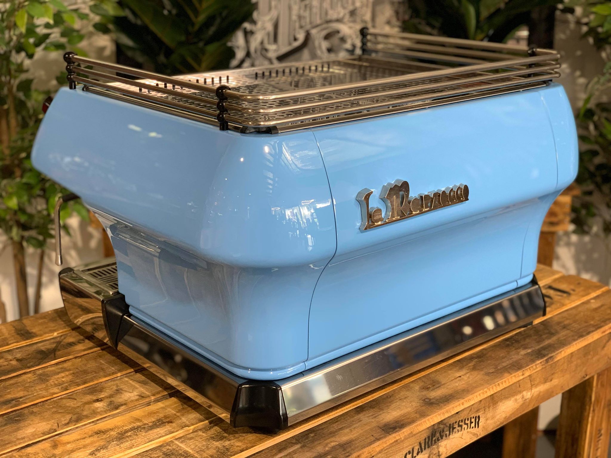 La Marzocco FB80 2 Group Baby Blue Espresso Coffee Machine - Used
