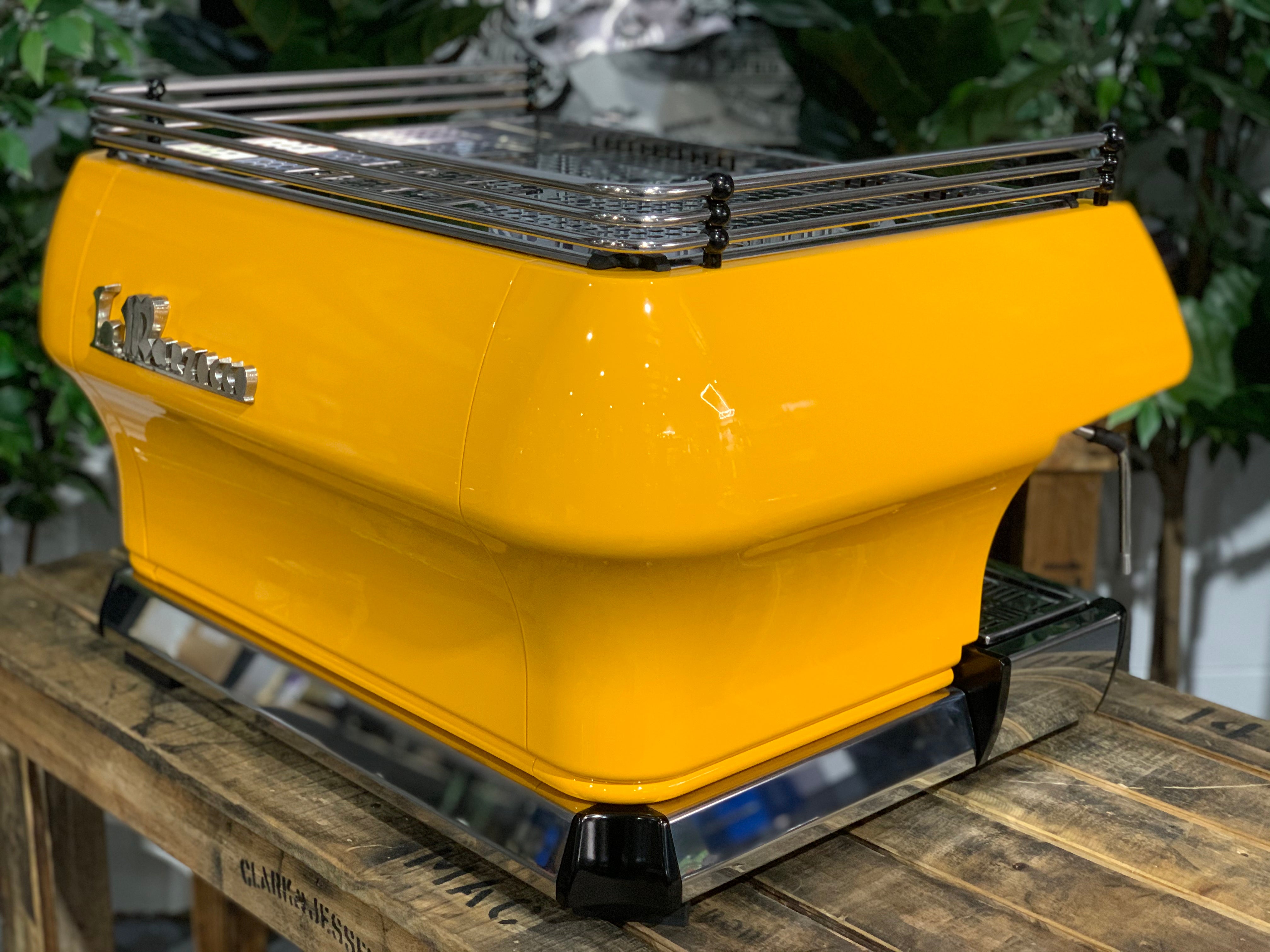 La Marzocco FB80 2 Group Deep Yellow Espresso Coffee Machine - Used