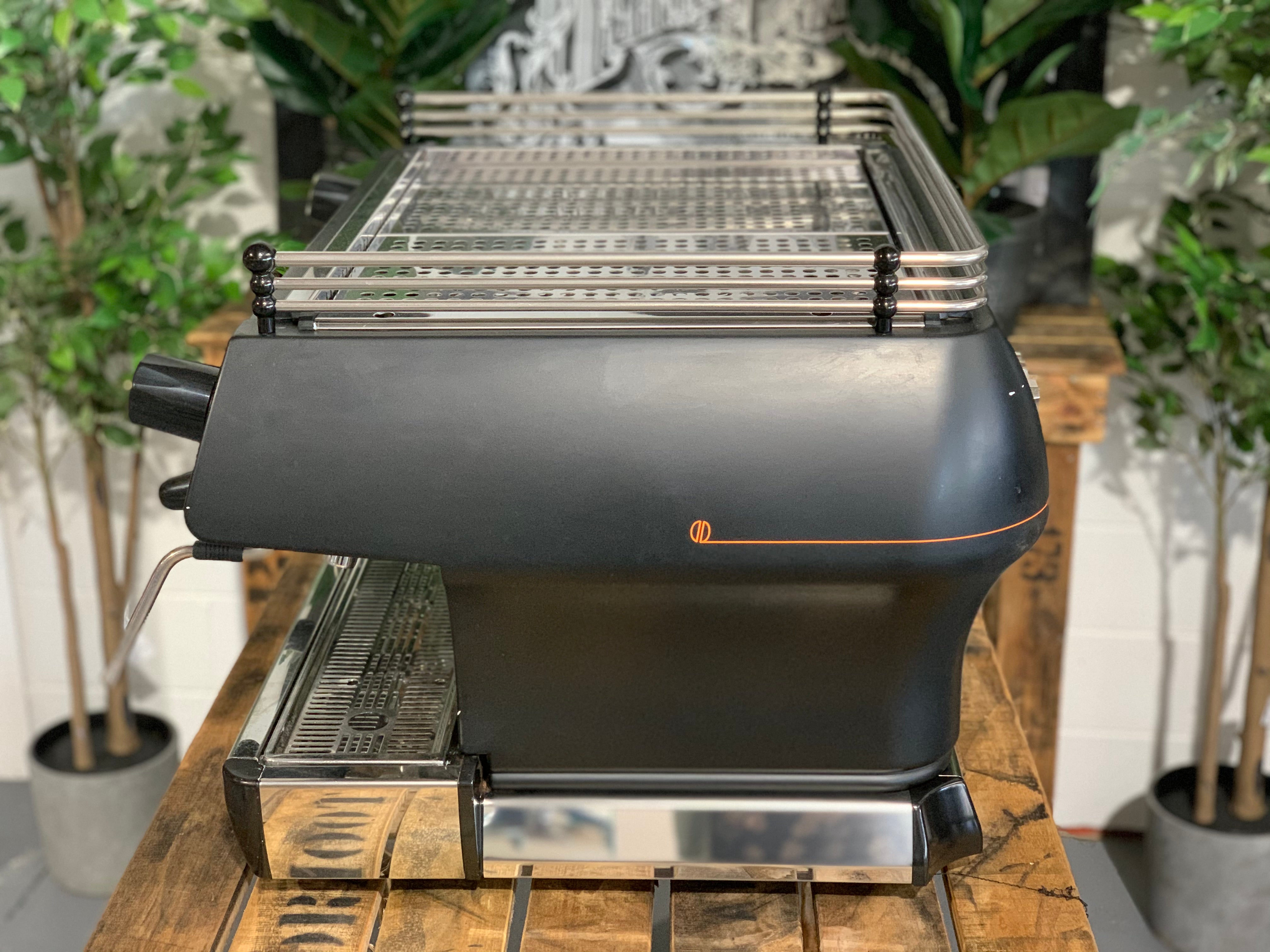 La Marzocco FB80 2 Group Black w/ orange Espresso Coffee Machine - Used