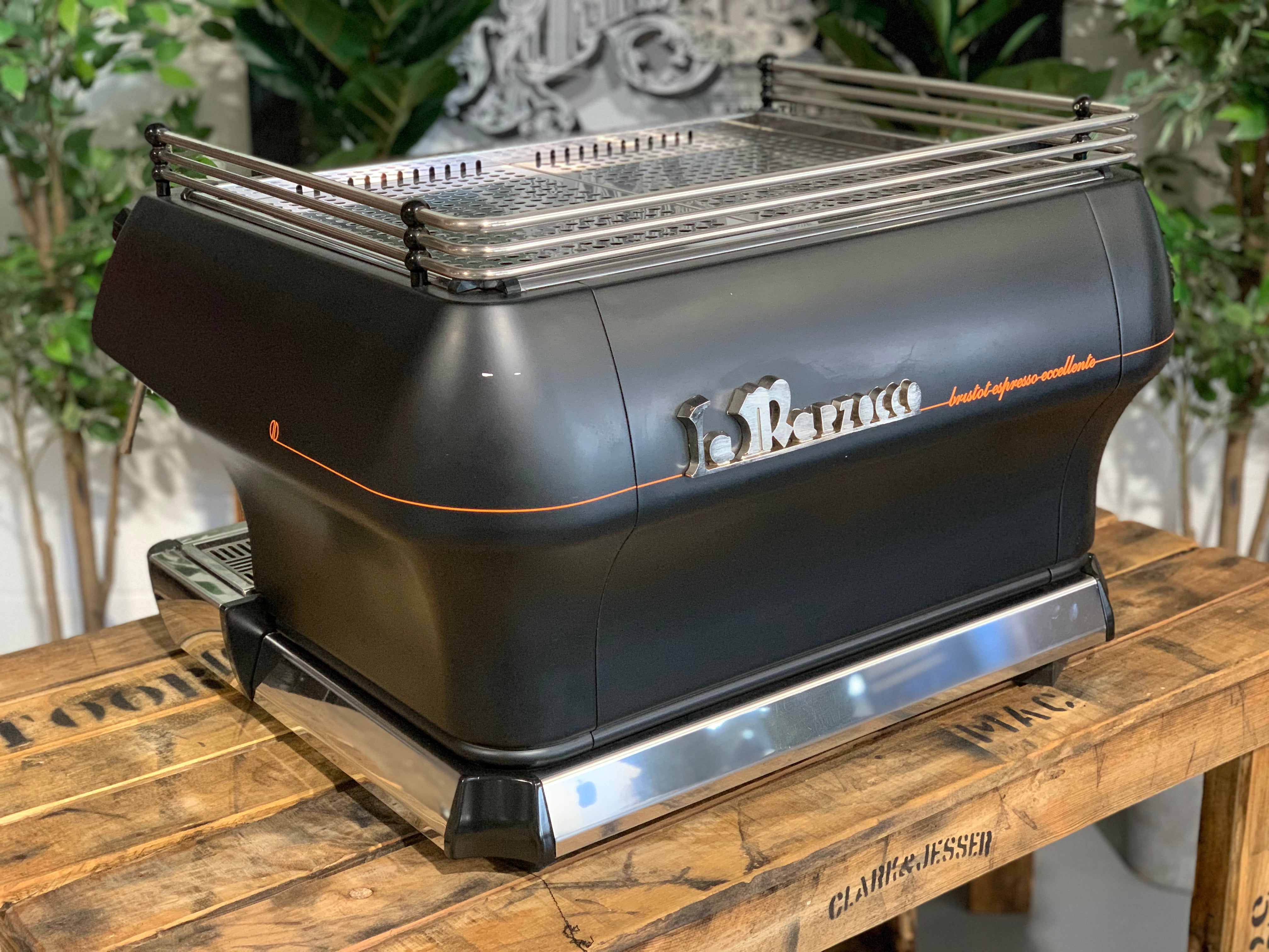 La Marzocco FB80 2 Group Black w/ orange Espresso Coffee Machine - Used