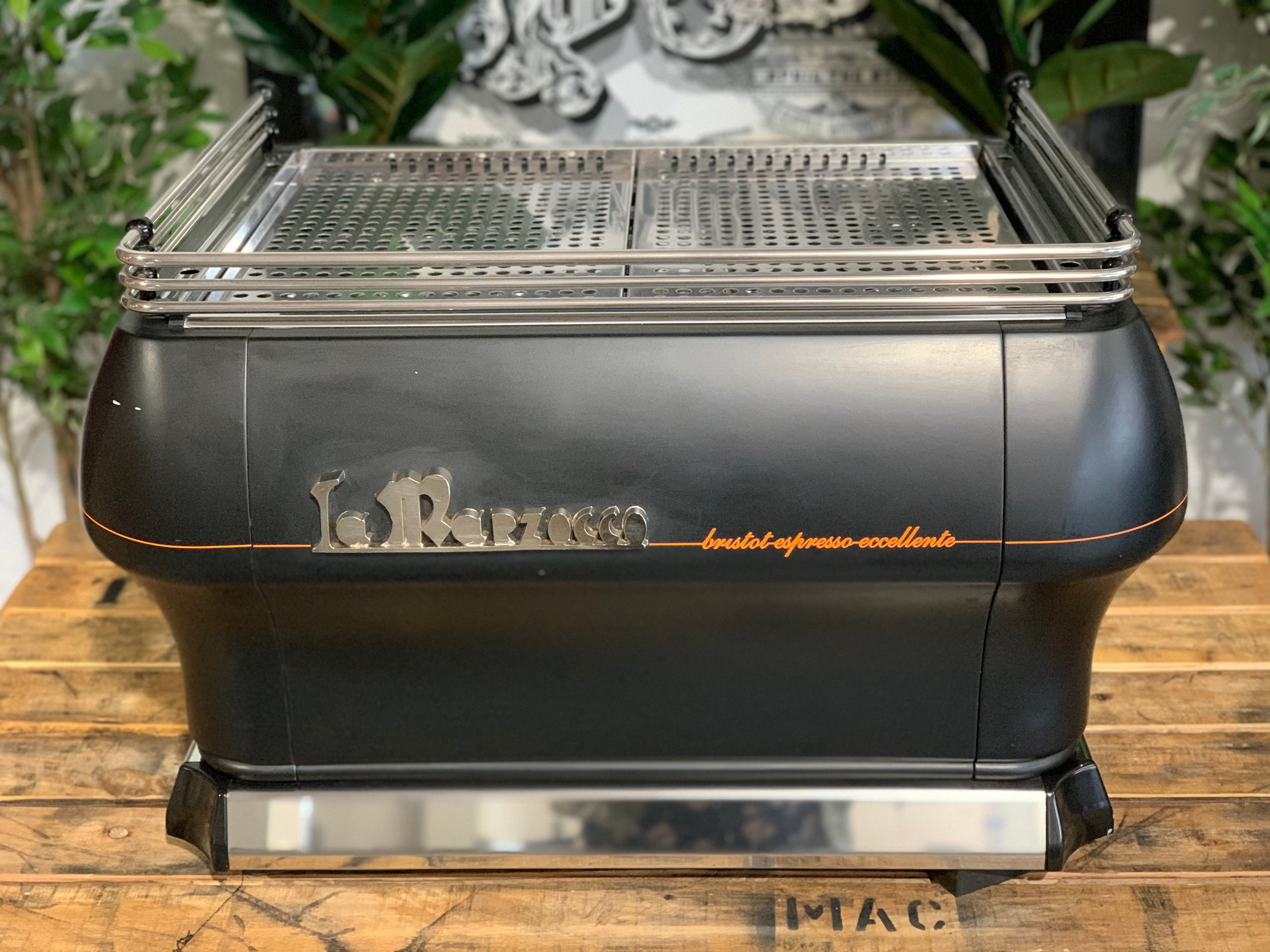 La Marzocco FB80 2 Group Black w/ orange Espresso Coffee Machine - Used
