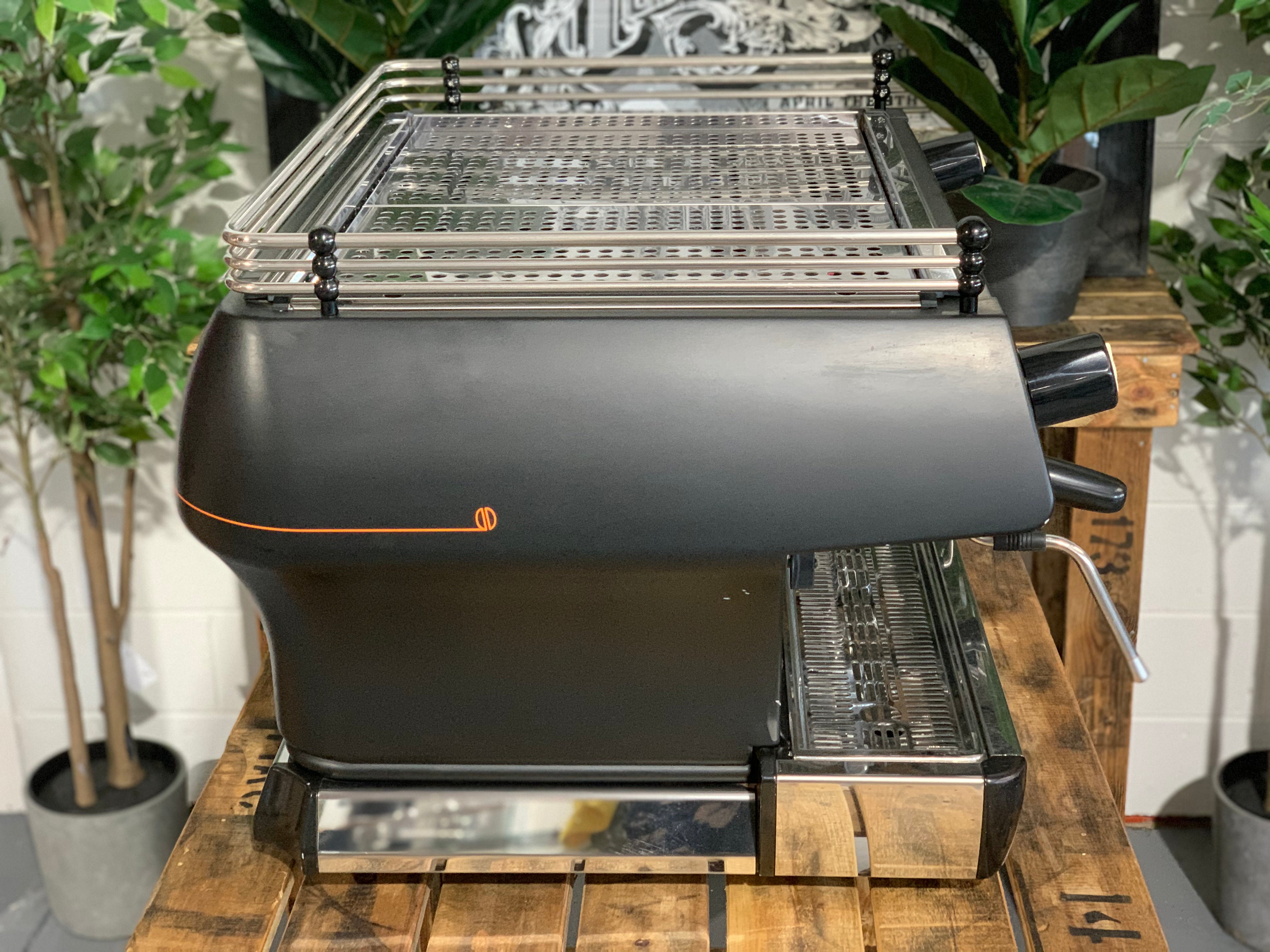 La Marzocco FB80 2 Group Black w/ orange Espresso Coffee Machine - Used