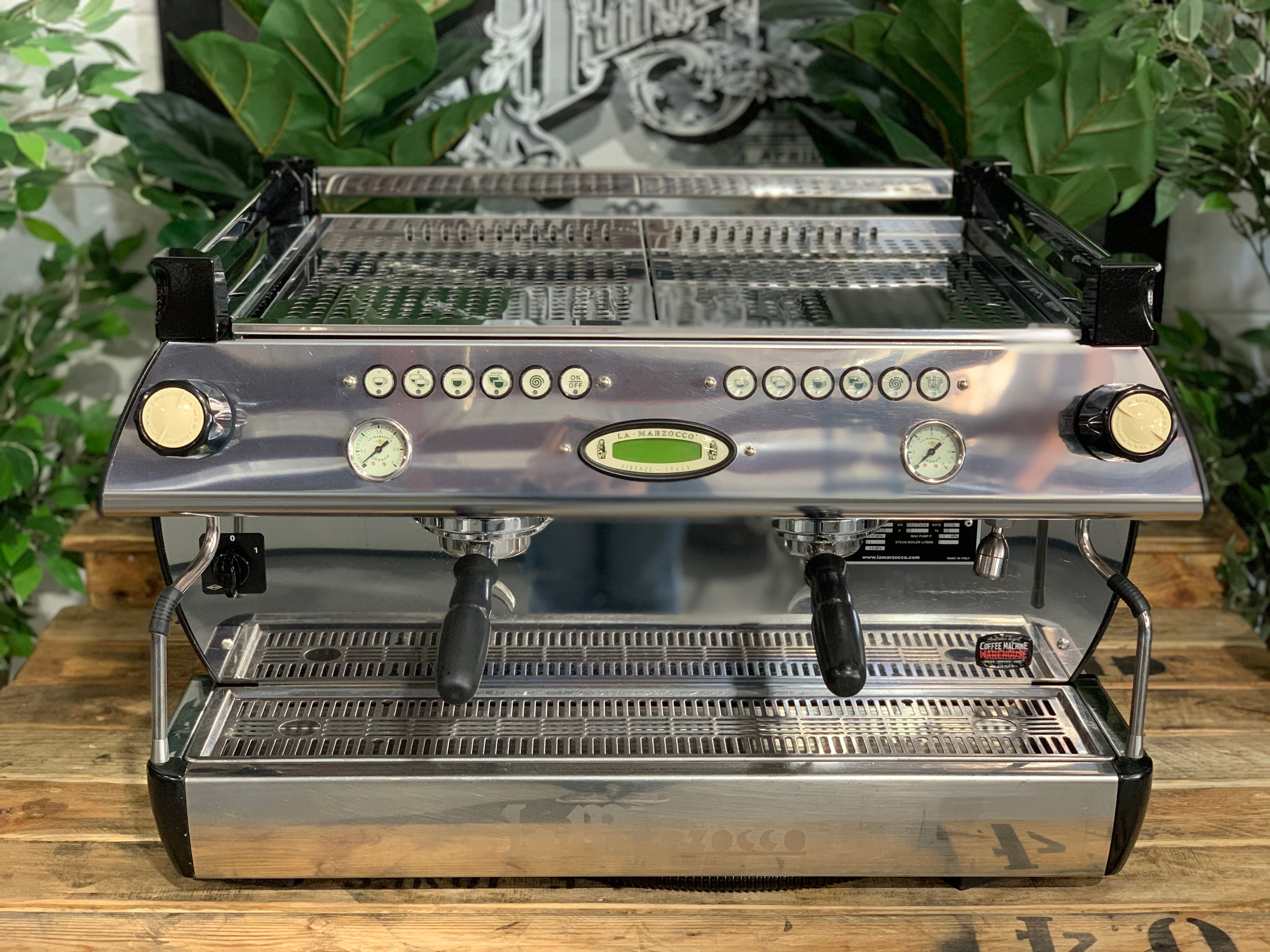 La Marzocco GB5 2 Group Coffee Machine Chrome - Used