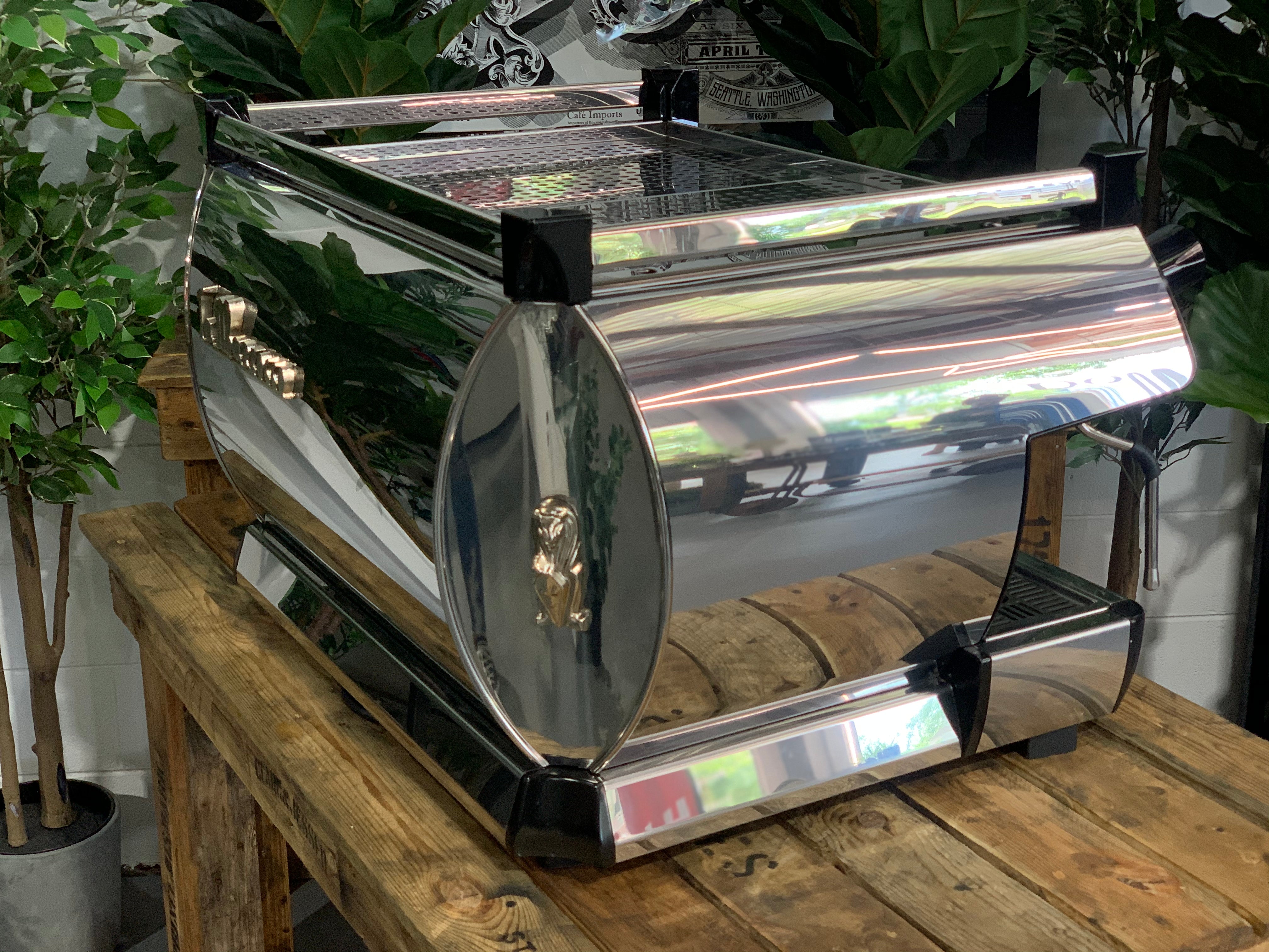 La Marzocco GB5 2 Group Coffee Machine Chrome - Used