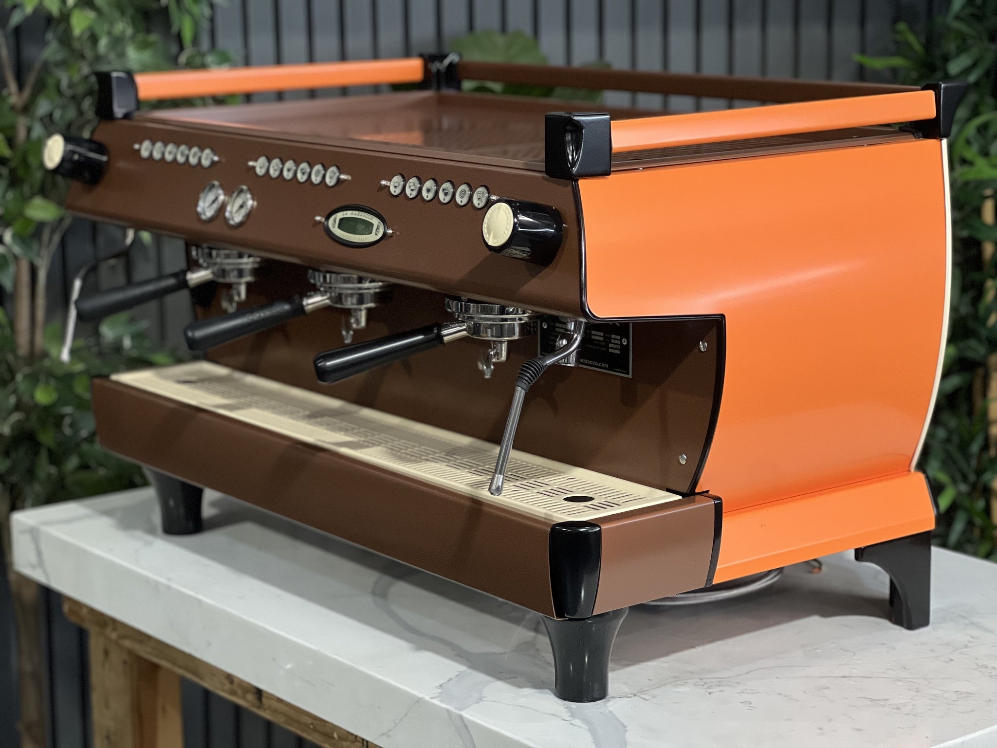 La Marzocco GB5 3 Group Orange & Brown - Used
