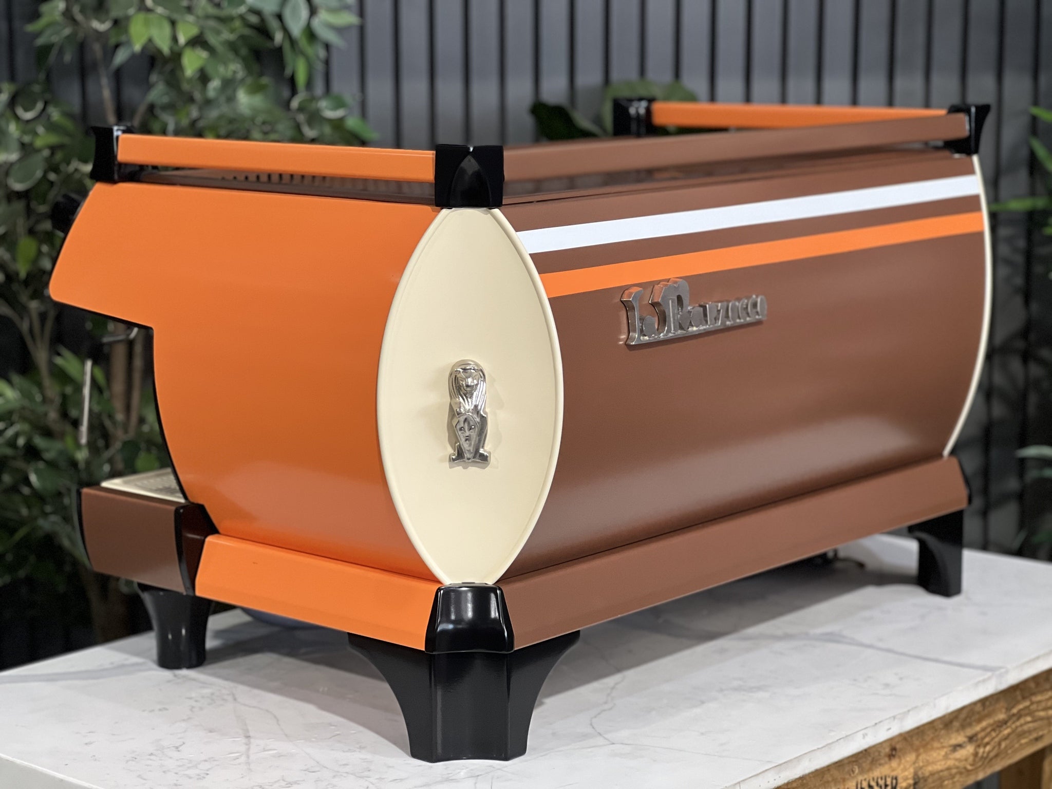 La Marzocco GB5 3 Group Orange & Brown - Used