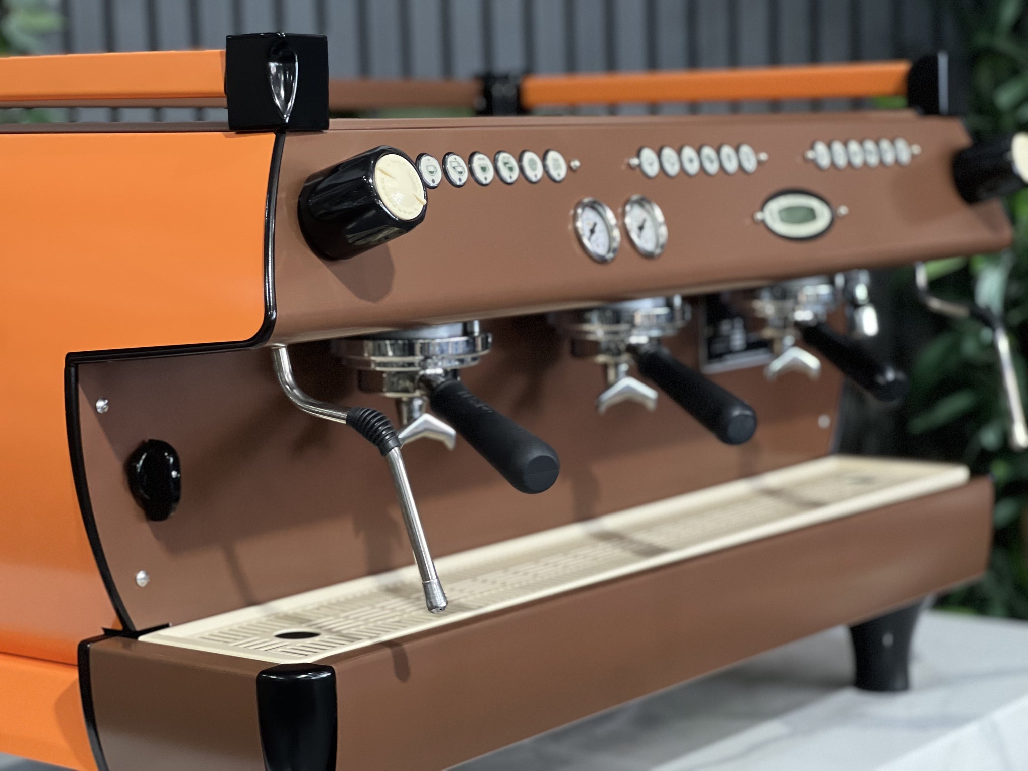La Marzocco GB5 3 Group Orange & Brown - Used