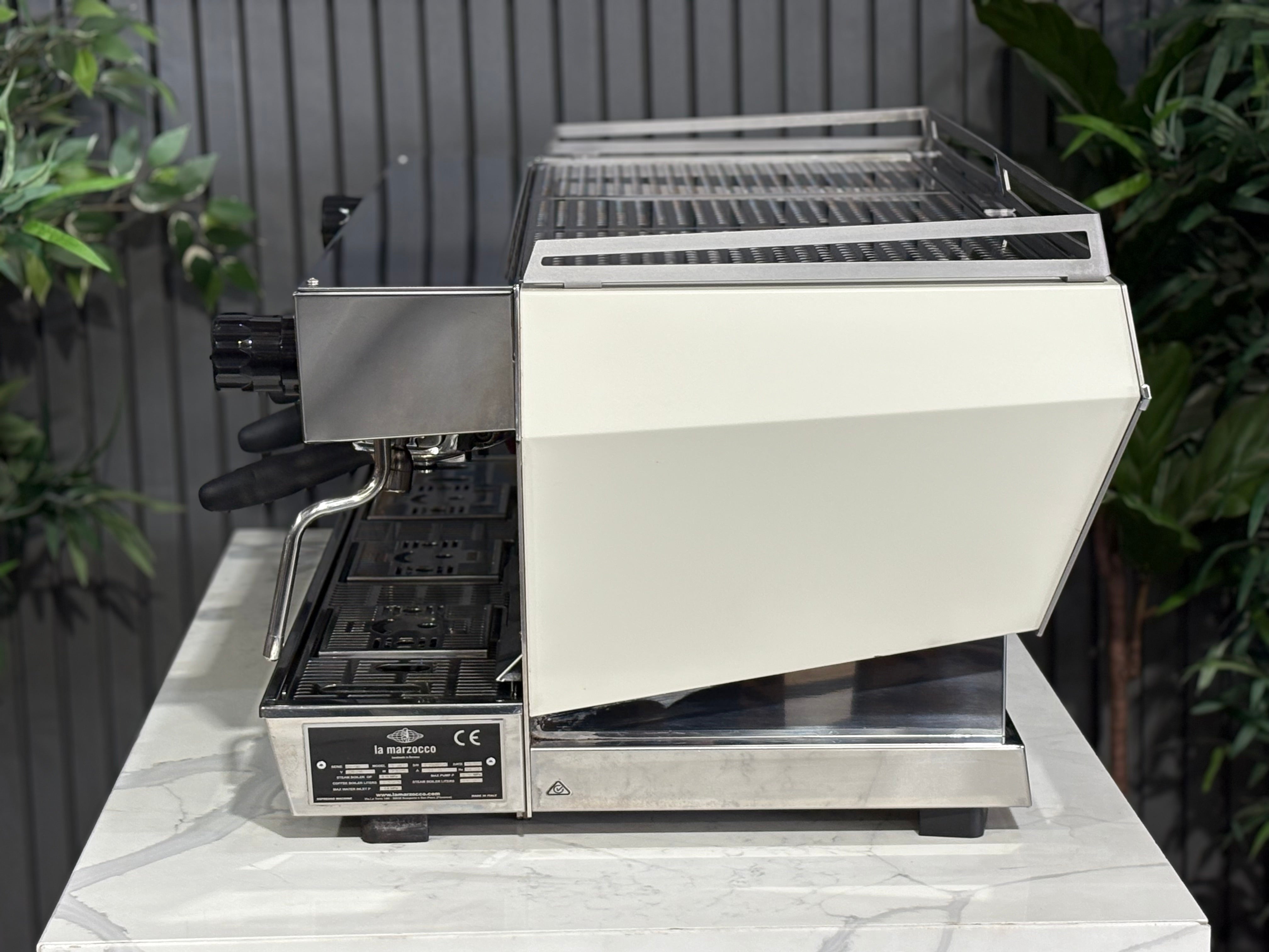 La Marzocco KB90 ABR 3 Group Coffee Machine White - Used