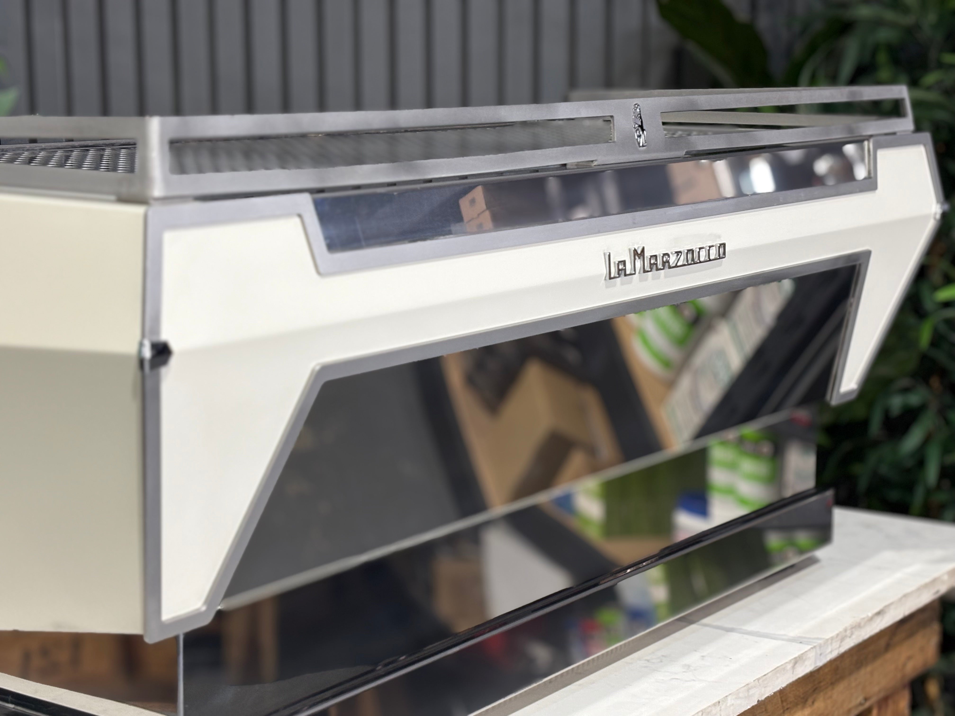 La Marzocco KB90 ABR 3 Group Coffee Machine White - Used