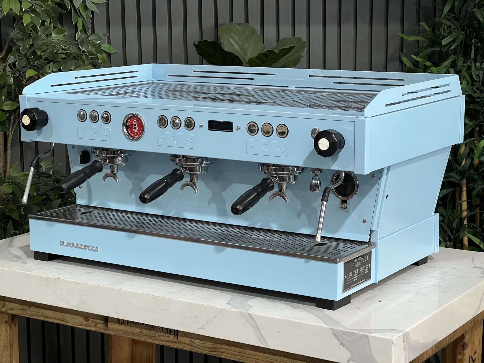 La Marzocco Linea PB 3 Group "I'm Blue" Espresso Machine - Used