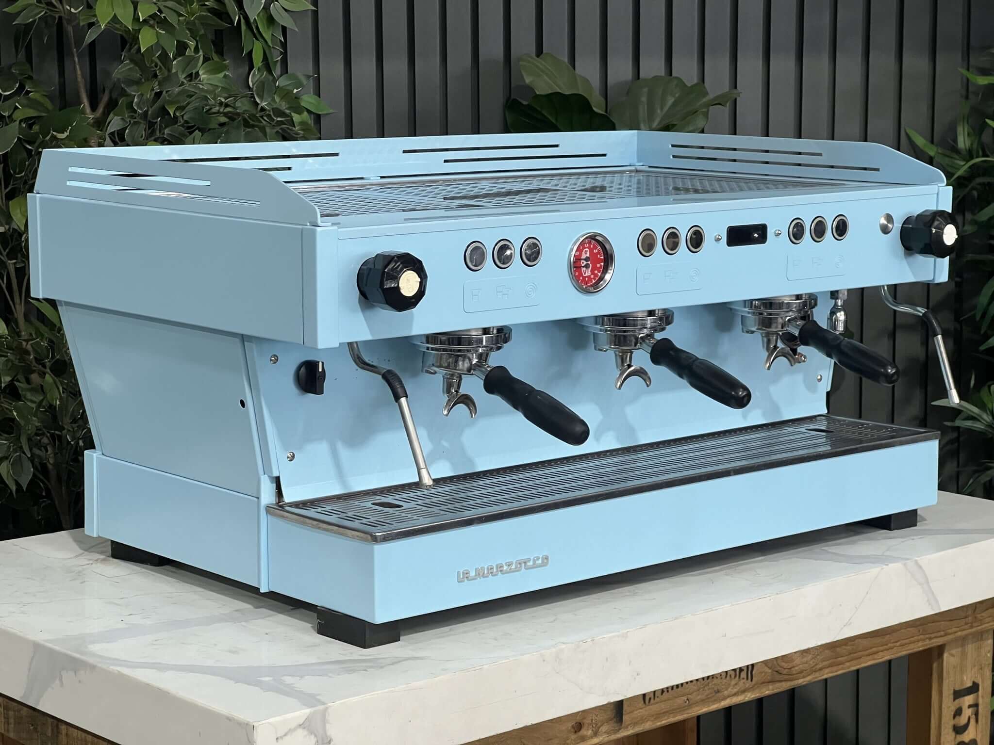 La Marzocco Linea PB 3 Group "I'm Blue" Espresso Machine - Used