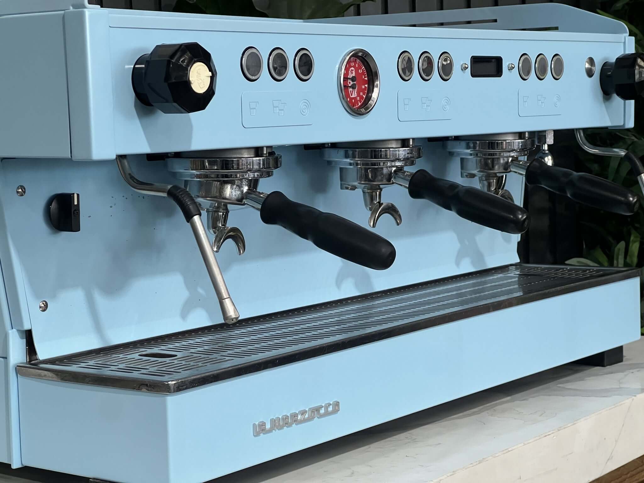 La Marzocco Linea PB 3 Group "I'm Blue" Espresso Machine - Used