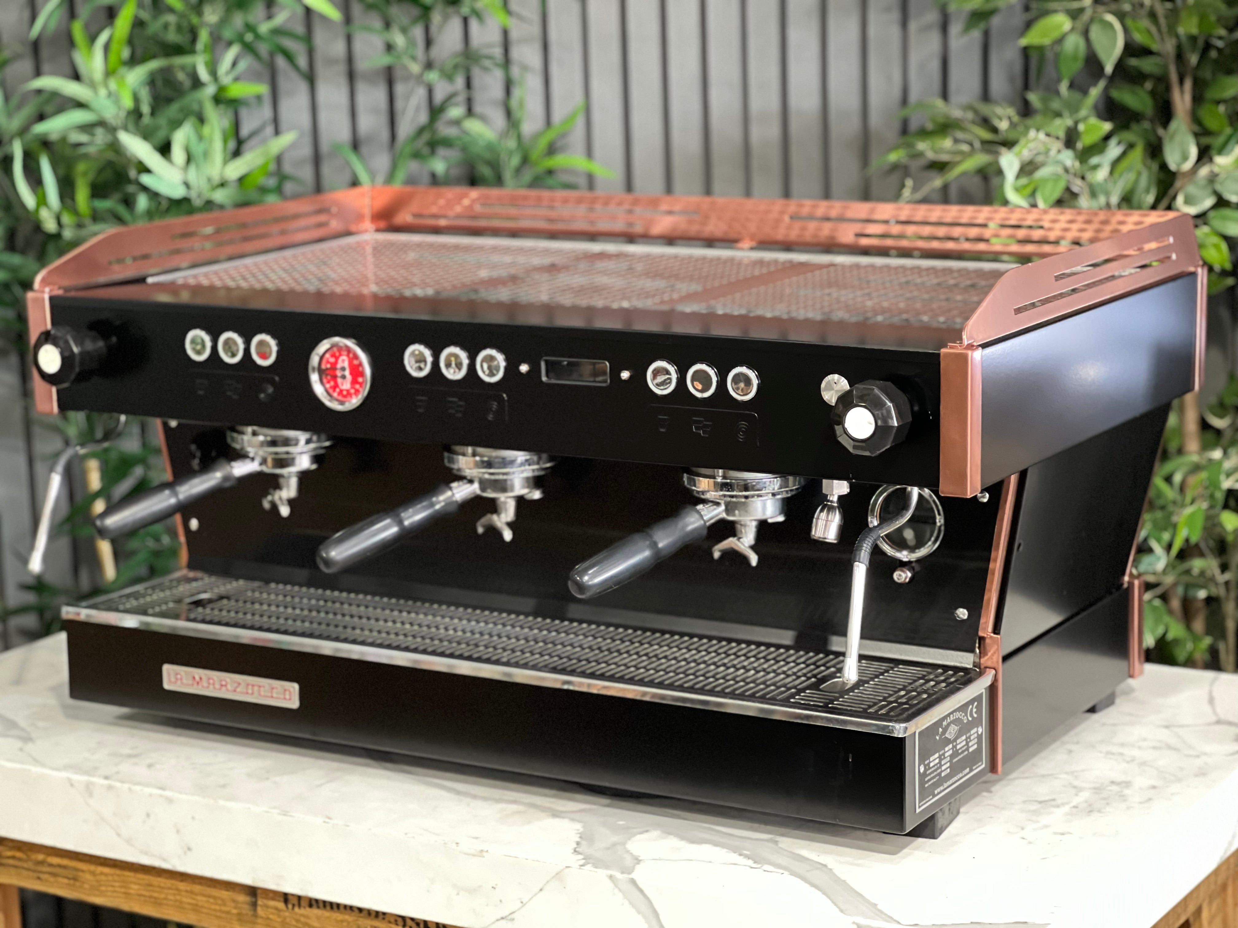 La Marzocco Linea PB 3 Group Black & Copper - Used