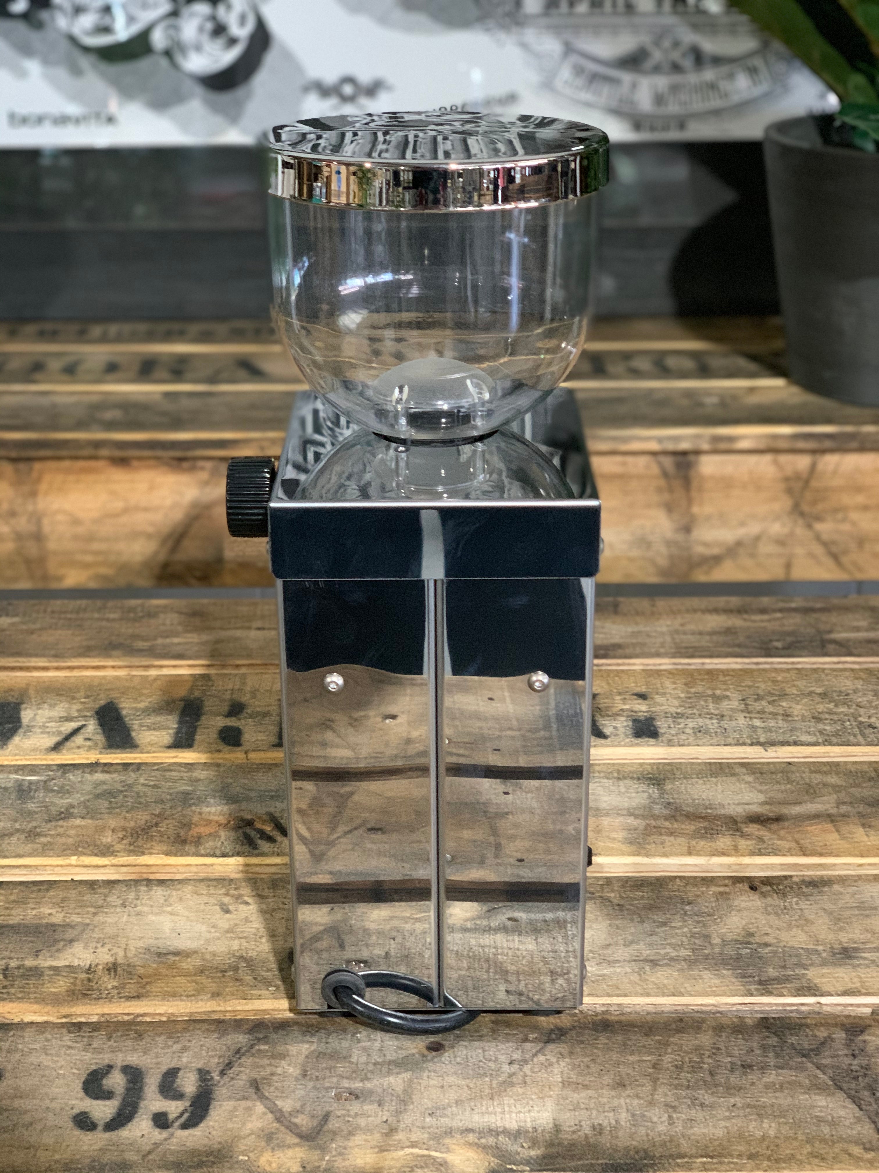 La Pavoni Kube Mill V2 Coffee Grinder Chrome - New