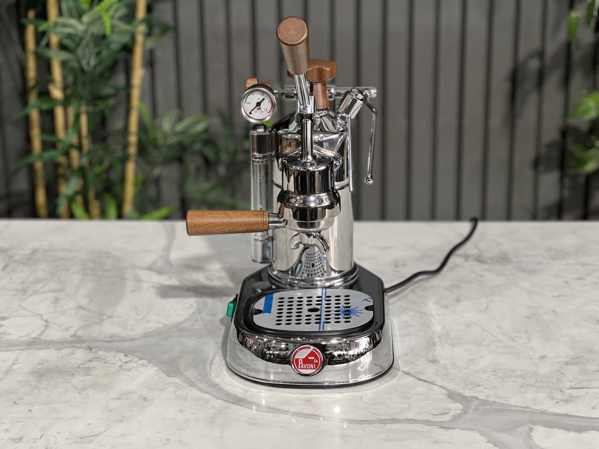 La Pavoni Professional PL 1 Group Stainless & Timber - New