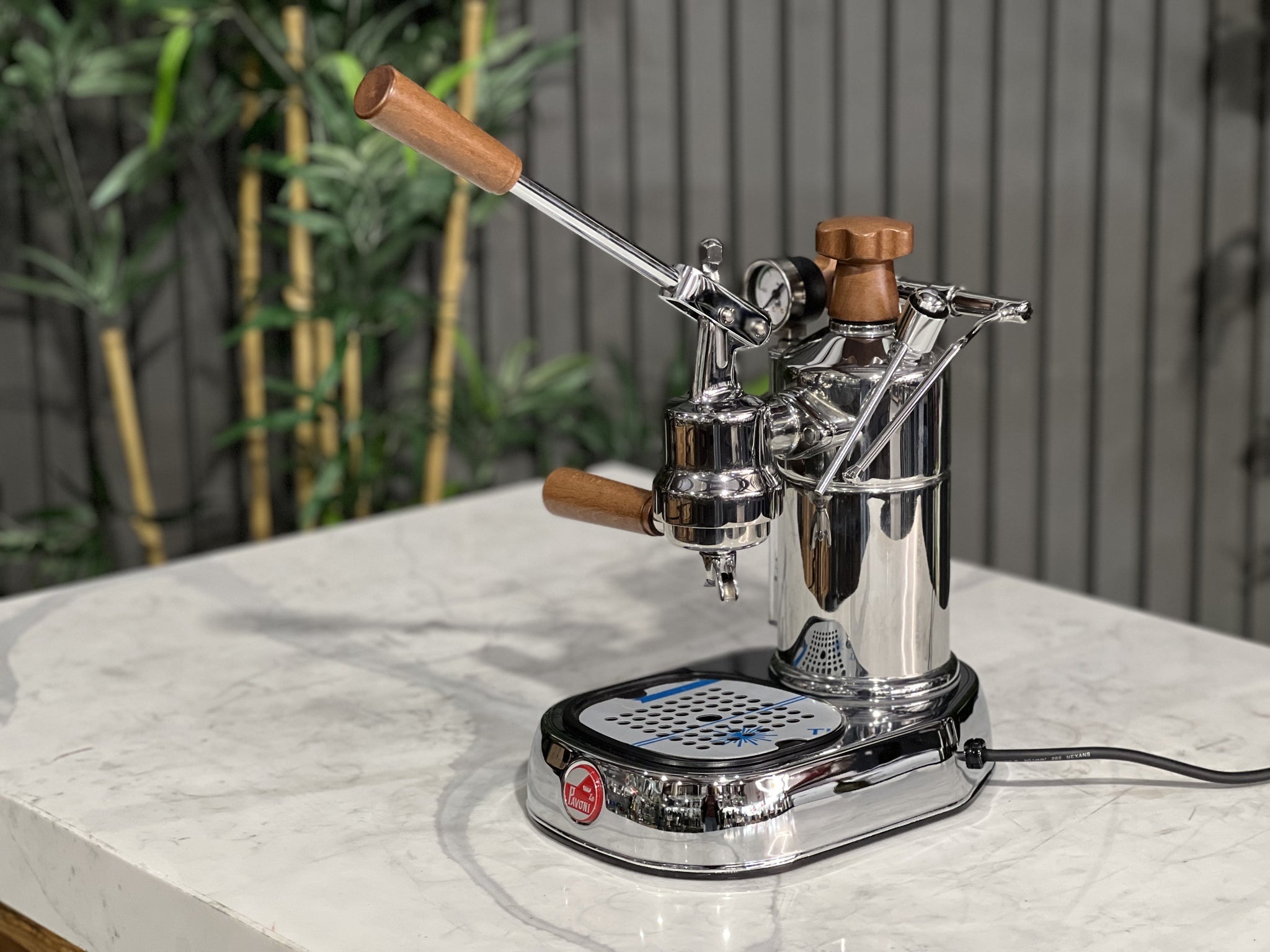 La Pavoni Professional PL 1 Group Stainless & Timber - New