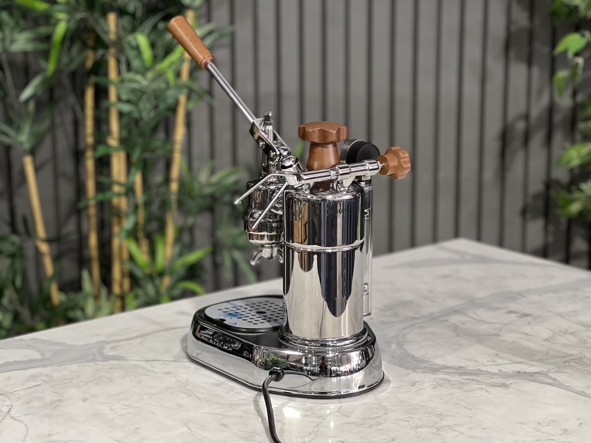 La Pavoni Professional PL 1 Group Stainless & Timber - New
