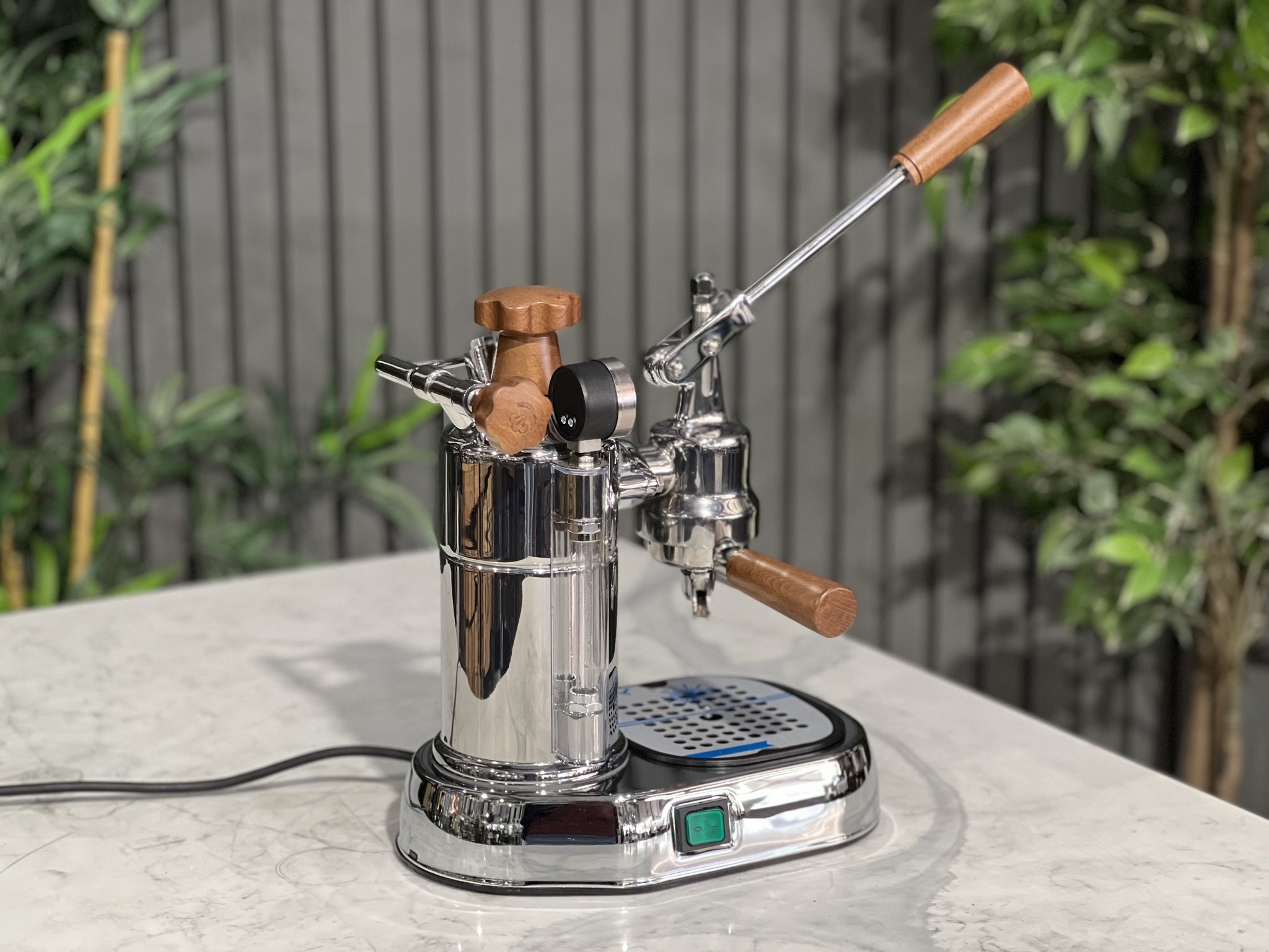La Pavoni Professional PL 1 Group Stainless & Timber - New