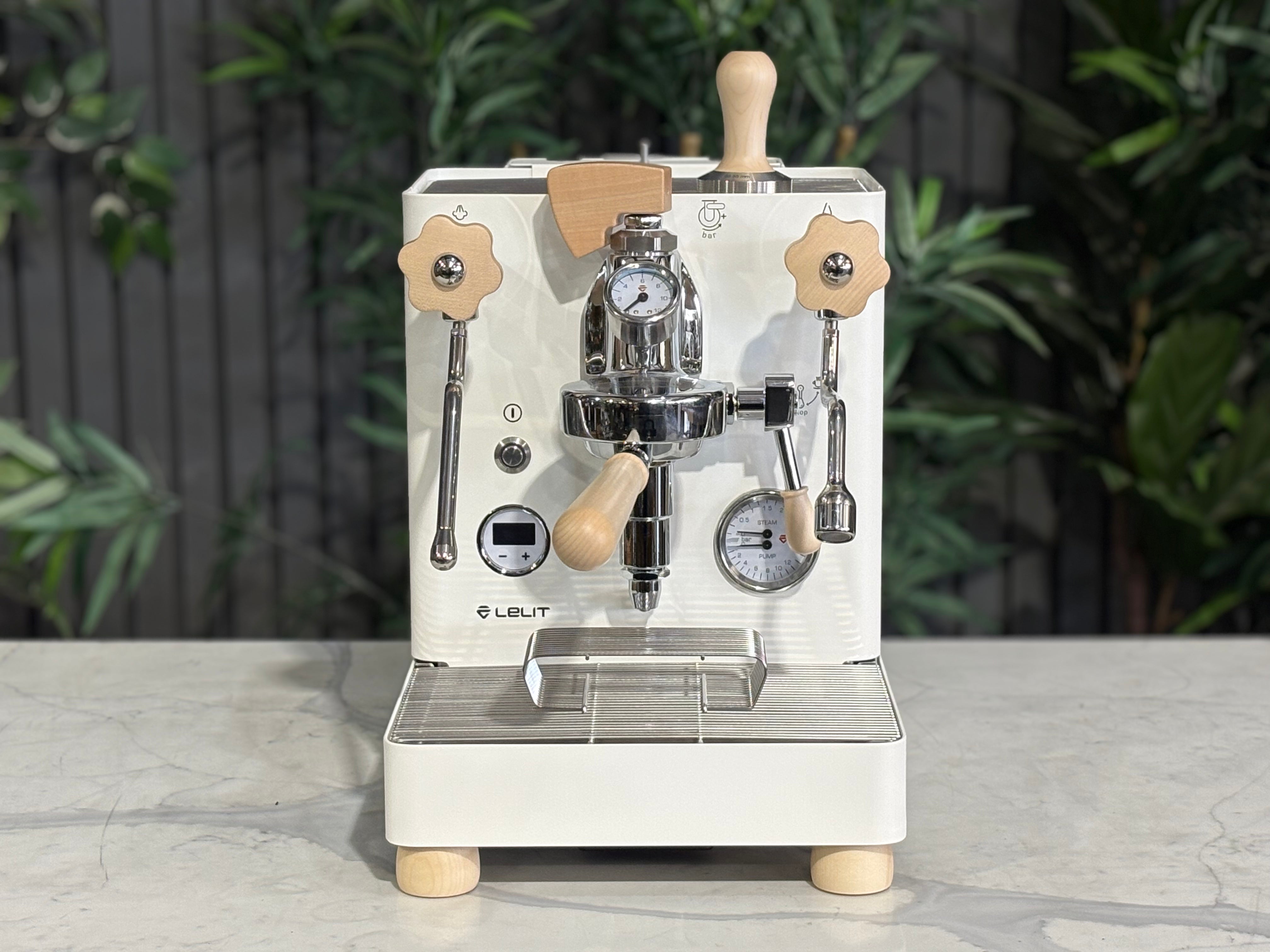 Lelit Bianca V3 1 Group Coffee Machine White & Timber - New