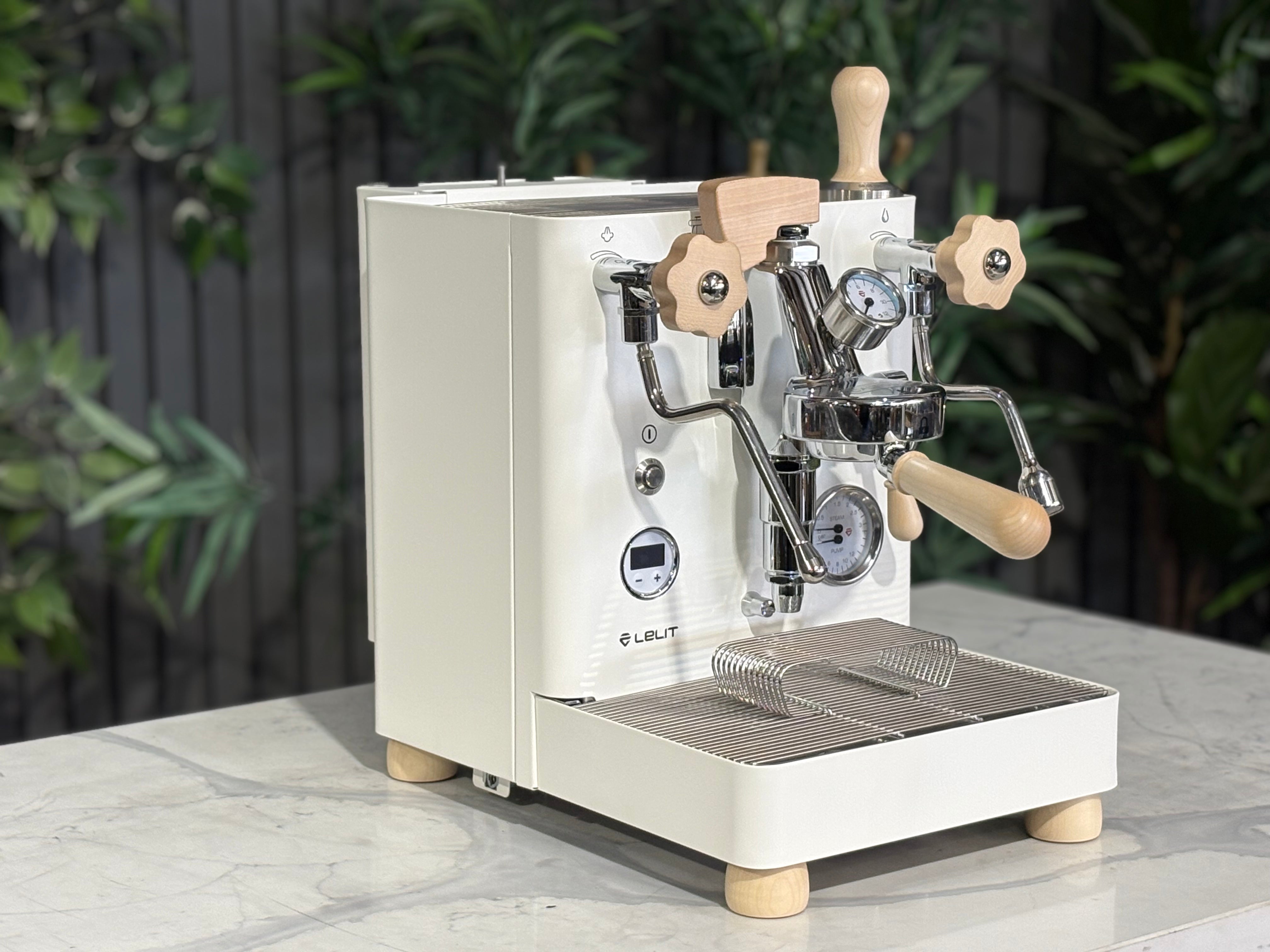 Lelit Bianca V3 1 Group Coffee Machine White & Timber - New