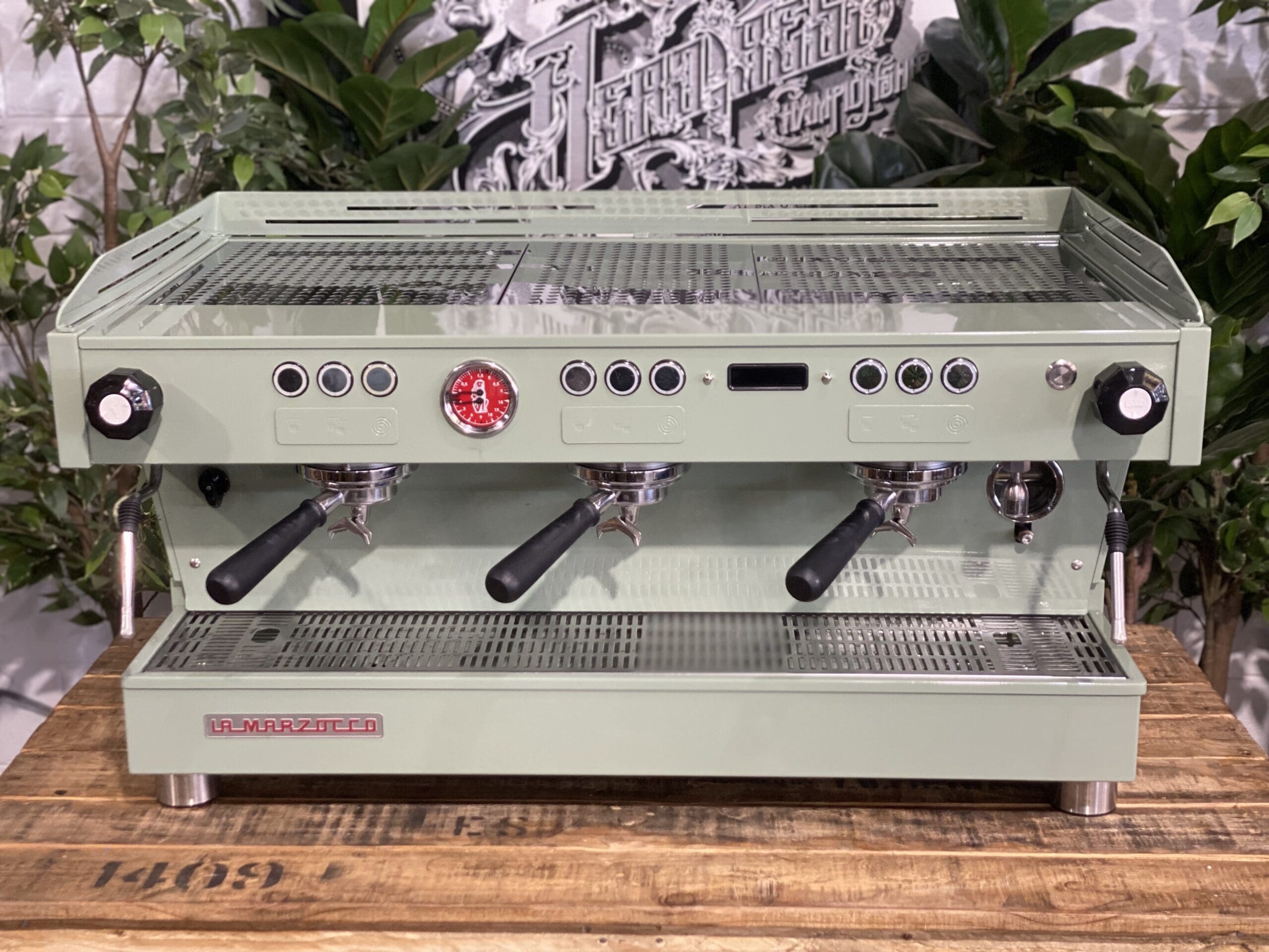 La Marzocco Linea PB 3 Group Custom Moss Green - Used