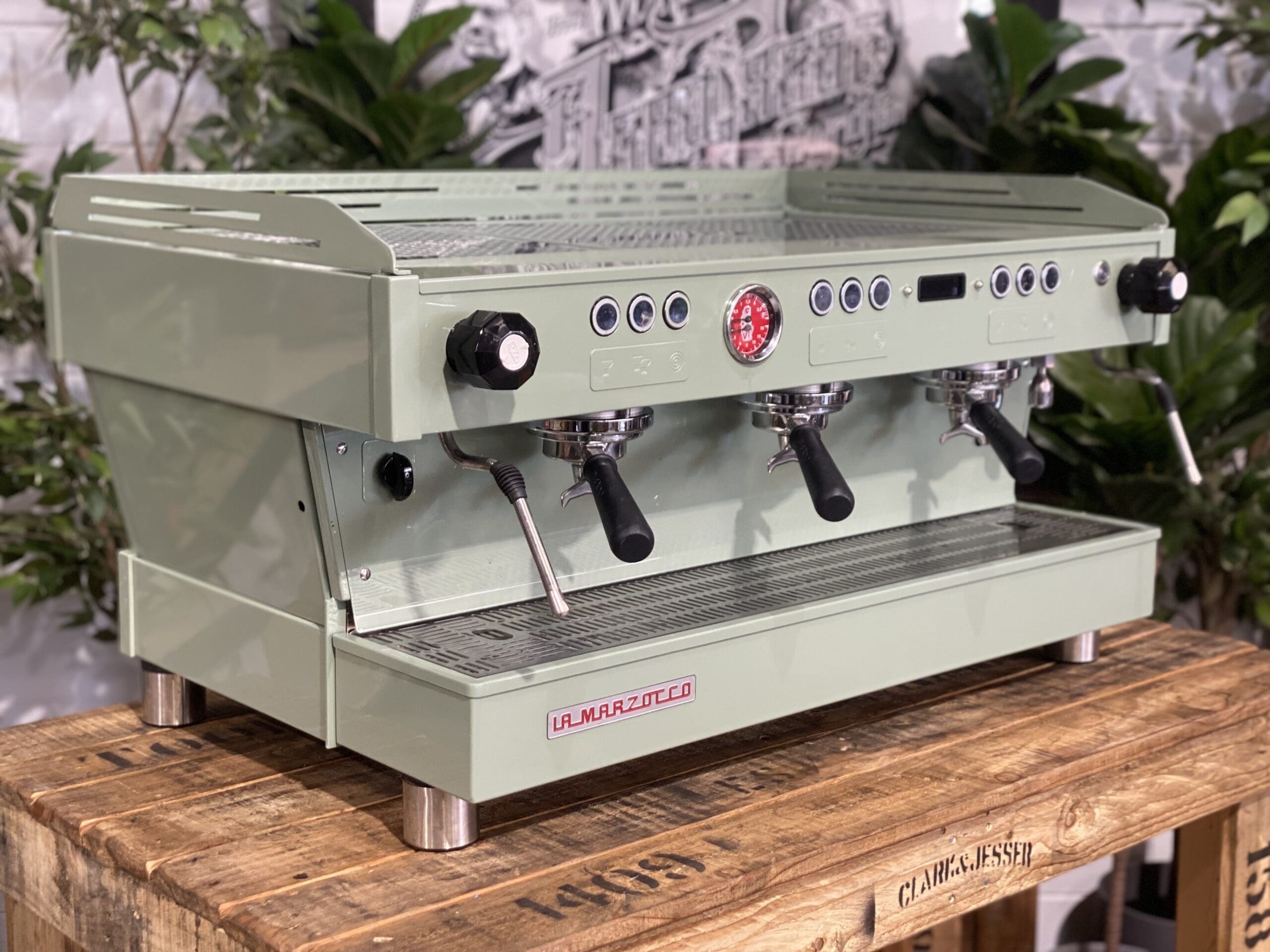 La Marzocco Linea PB 3 Group Custom Moss Green - Used