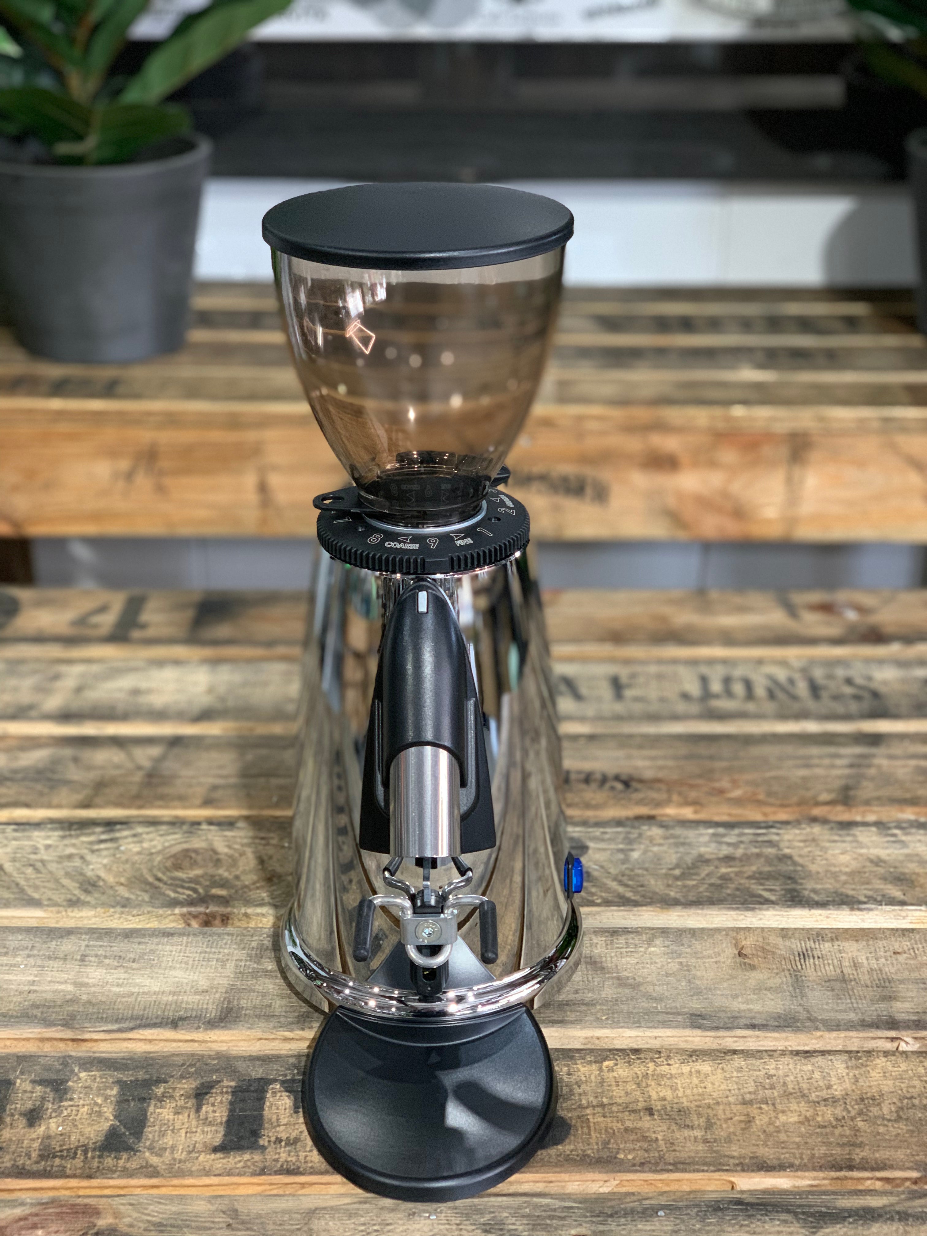 Macap M2M Stepless Espresso Coffee Grinder Chrome - New