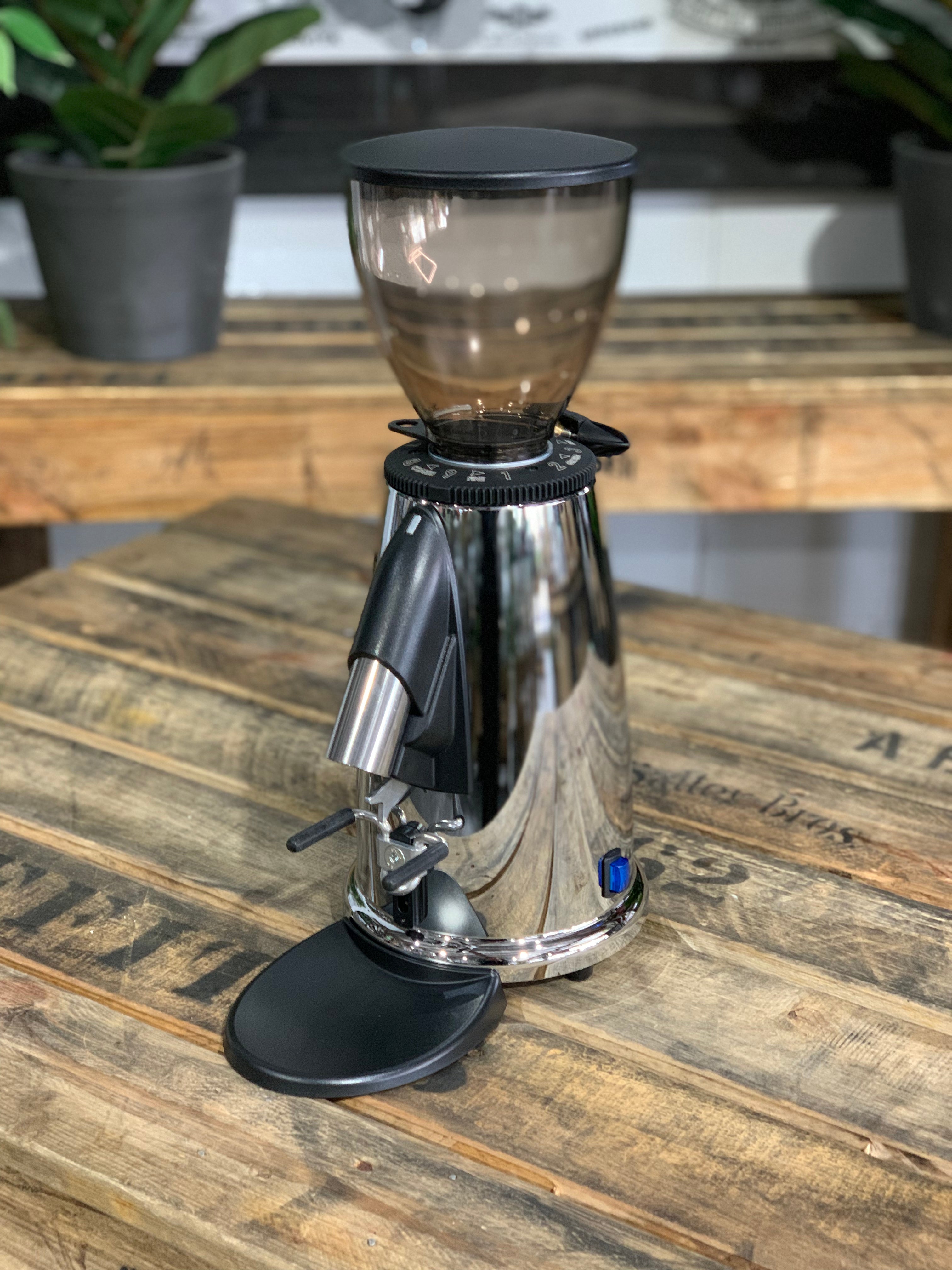 Macap M2M Stepless Espresso Coffee Grinder Chrome - New