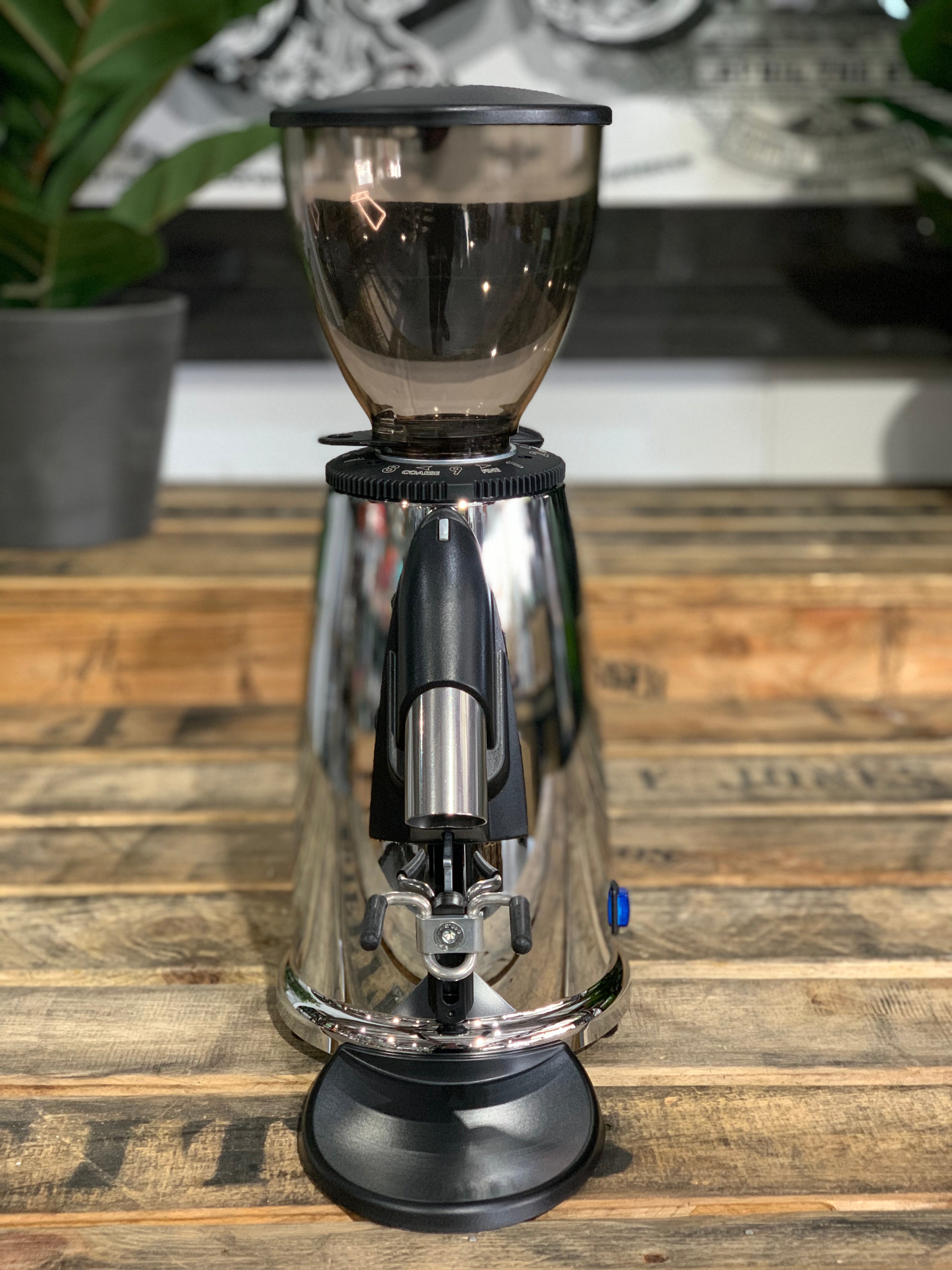 Macap M2M Stepless Espresso Coffee Grinder Chrome - New