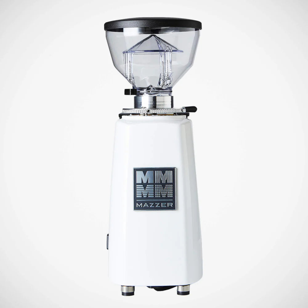 Mazzer Mini Electronic B Brand New White Espresso Coffee Grinder