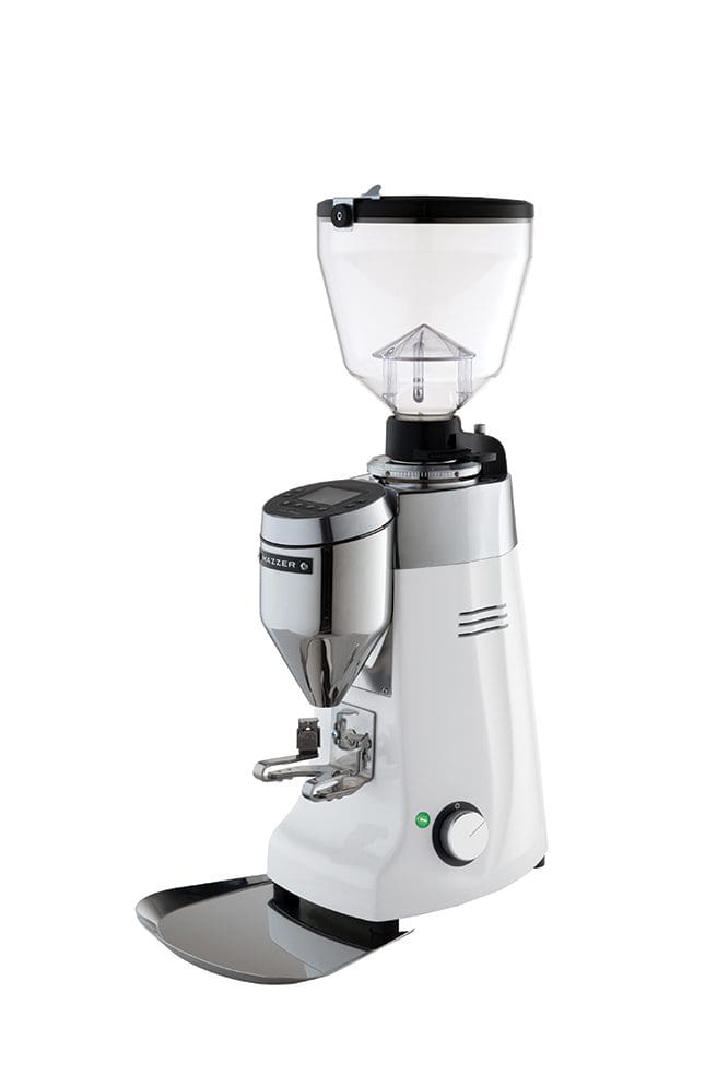Mazzer Kony S Electronic Coffee Grinder White - New