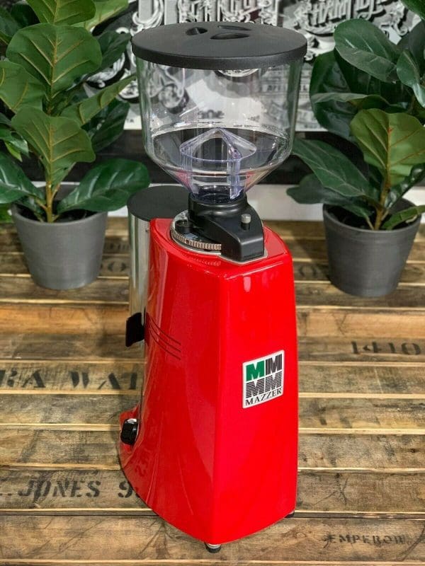 Mazzer Robur Automatic Coffee Grinder Red - Used