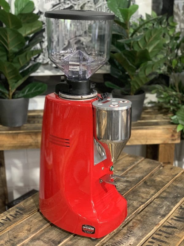 Mazzer Robur Electronic Coffee Grinder Red - Used