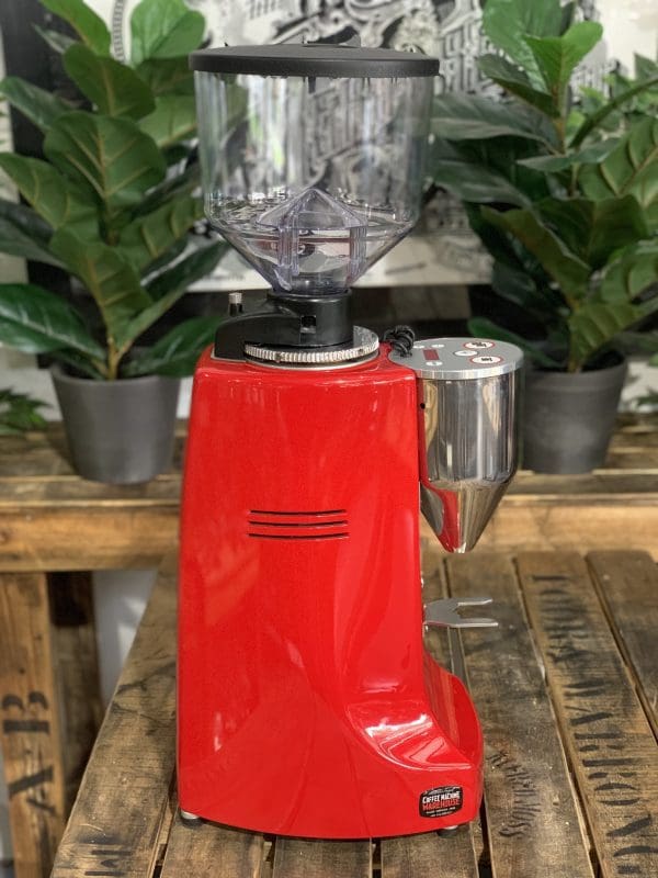 Mazzer Robur Electronic Coffee Grinder Red - Used